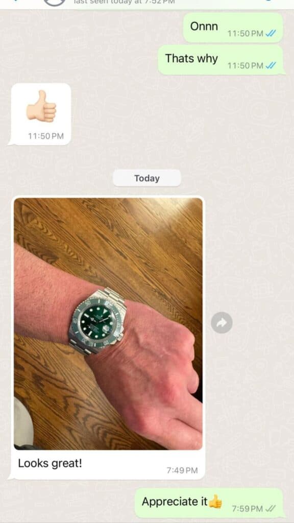 Customer review 1