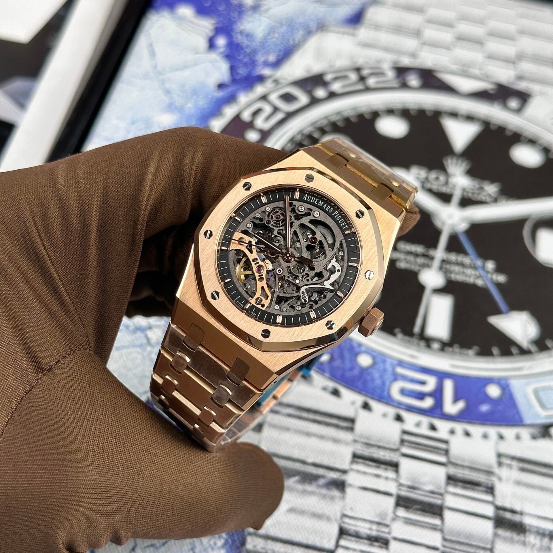 Dong-Ho-Audemars-Piguet-Royal-Oak-15407-Rose-Gold-Replica-11-APS-41mm-3-1