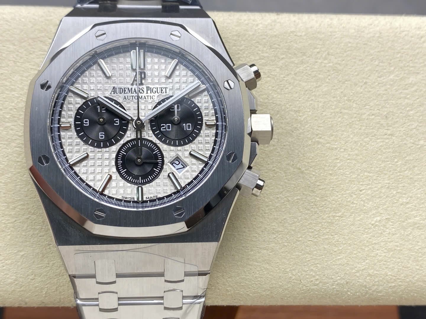 Dong-Ho-Audemars-Piguet-Royal-Oak-26331ST-Rep-11-Cao-Cap-Mat-Trang-Nha-May-APS-New-2025-41mm-2-1