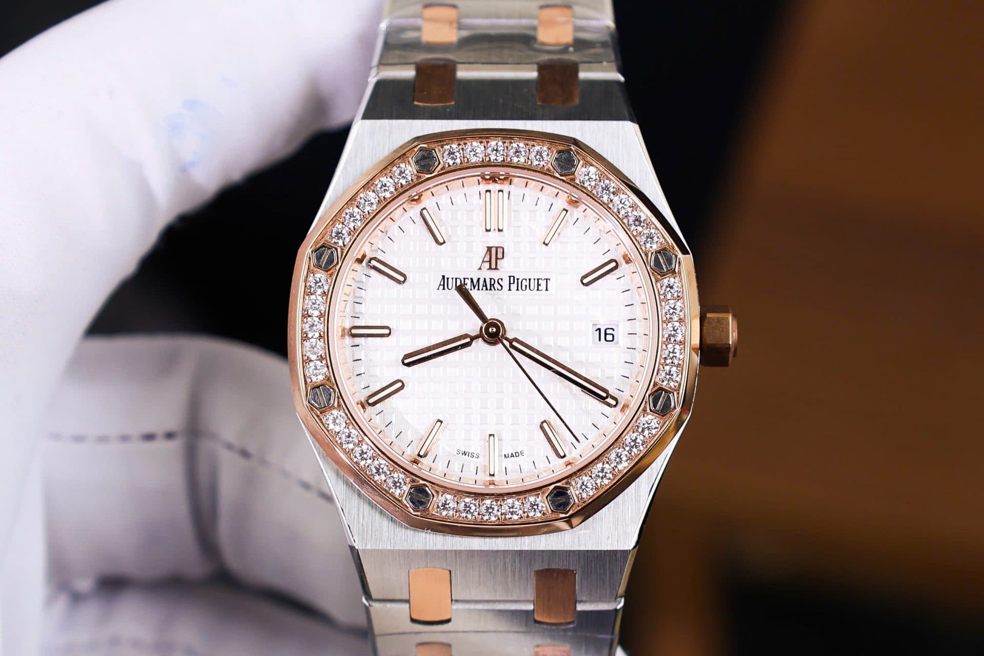 Dong-Ho-Audemars-Piguet-Royal-Oak-Rep-11-Cao-Cap-Nu-May-Co-Tu-Dong-34mm-8-1