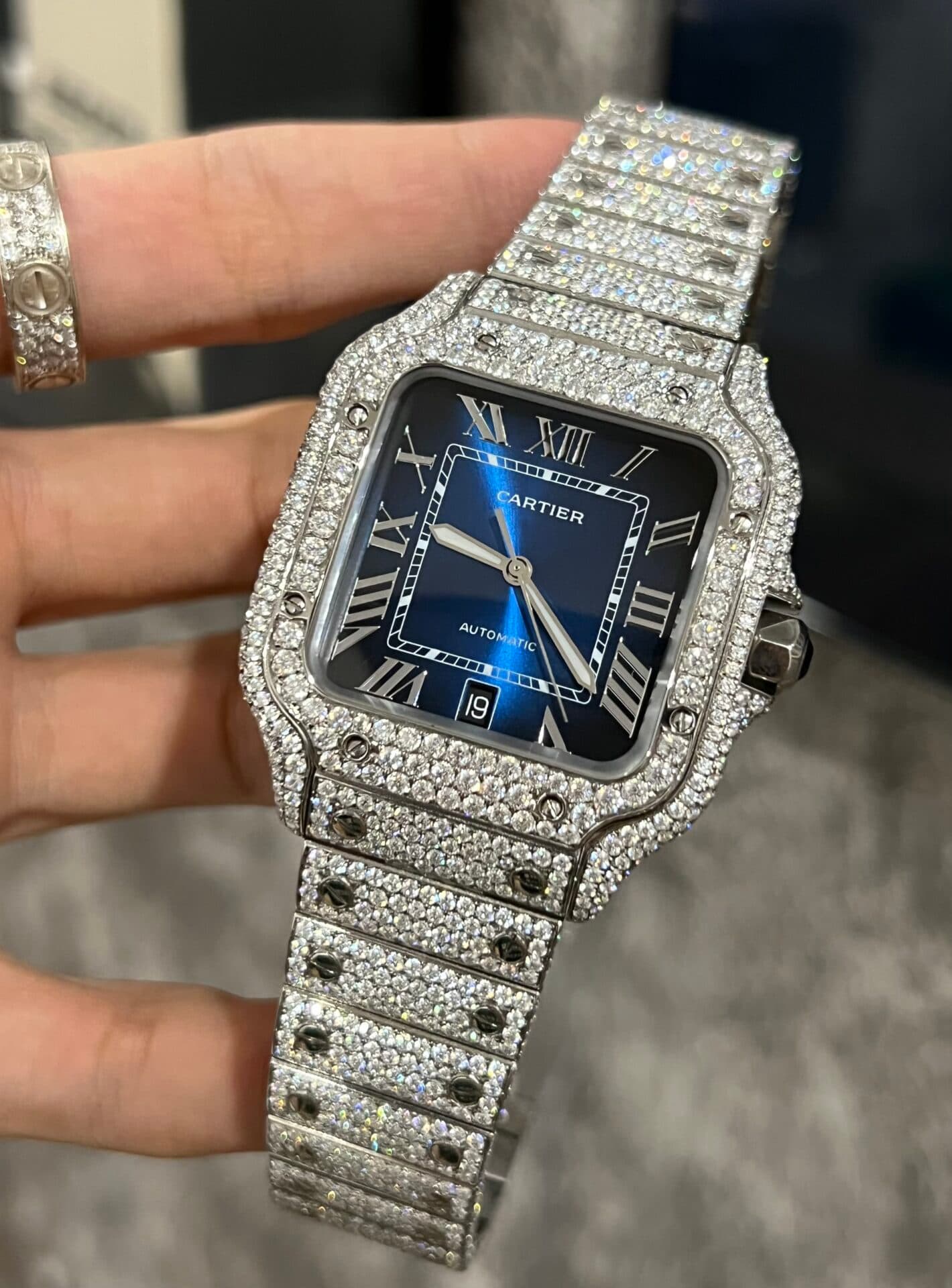 Dong-Ho-Cartier-Santos-Dinh-Full-Kim-Cuong-Moissanite-Mat-Xanh-39-3-1