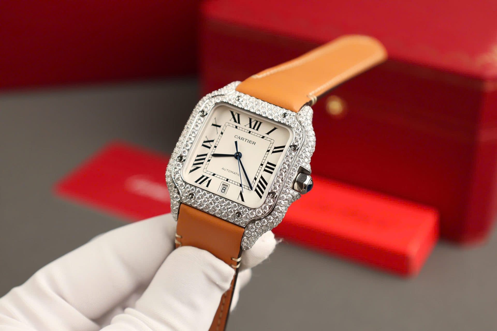 Dong-Ho-Cartier-Santos-Mat-Trang-Che-Tac-Dinh-Full-Kim-Cuong-Moissanite-Nha-May-BV-39-7-1