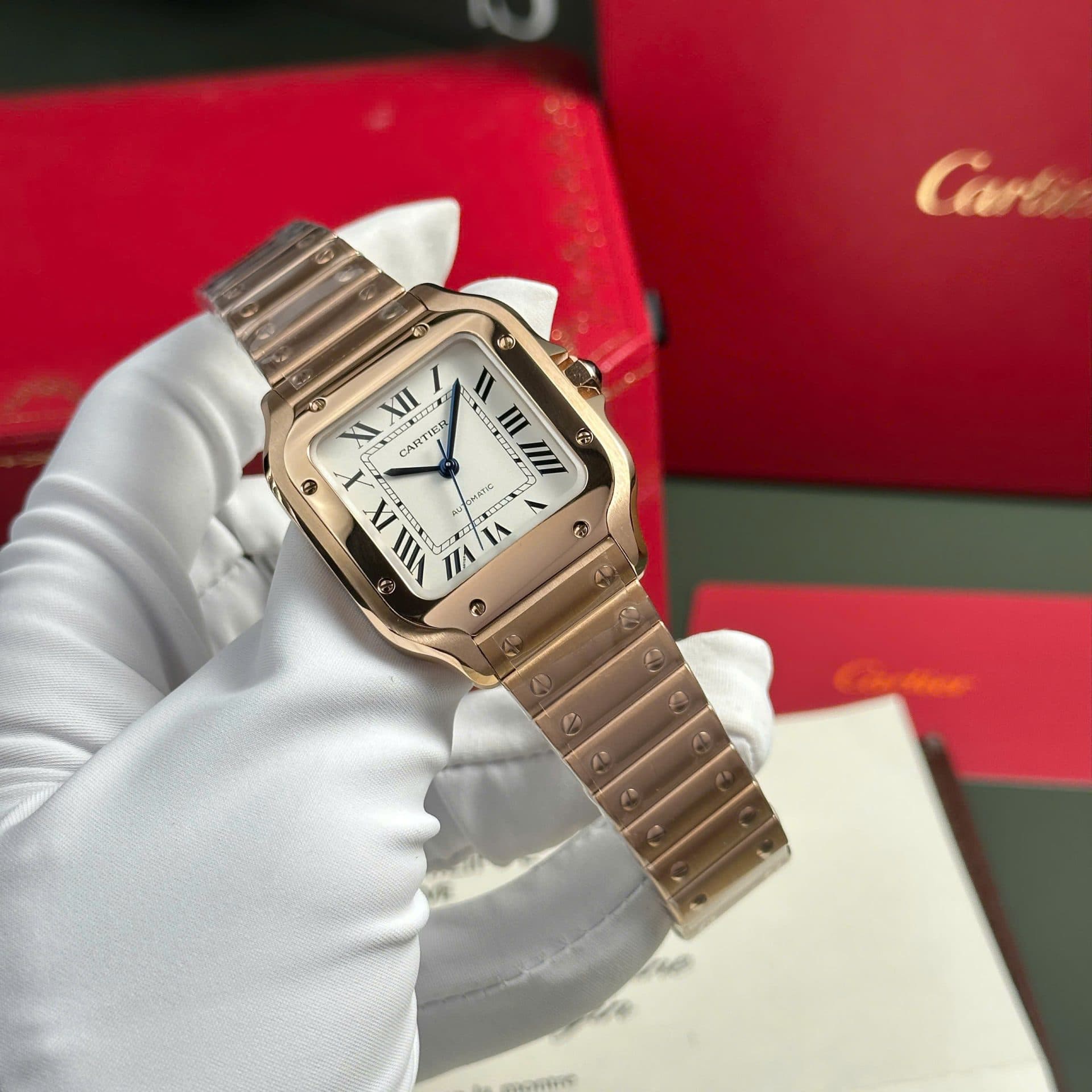 Dong-Ho-Cartier-Santos-Nu-Ma-Vang-Hong-Mat-Trang-Replica-11-Cao-Cap-BVF-35-2-1