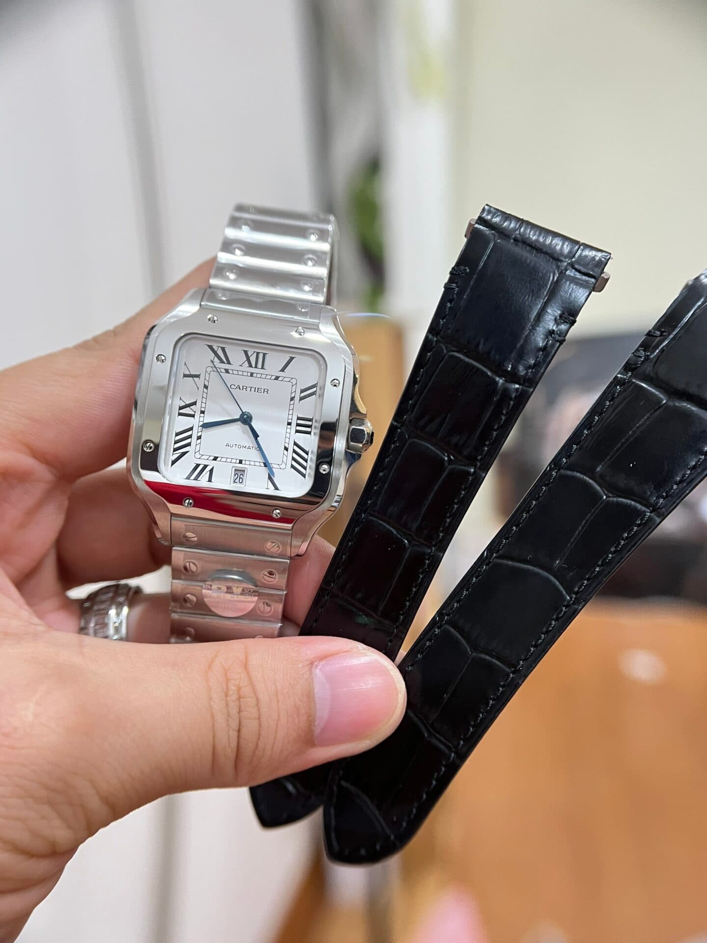 Dong-Ho-Cartier-Santos-WSSA0018-Replica-11-Mau-Trang-39-3-1