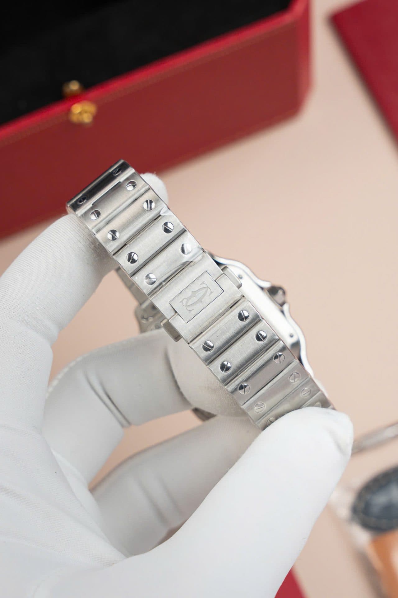 Dong-Ho-Nu-Cartier-Santos-WSA0065-Replica-11-Mat-Nau-Nha-May-BV-35mm-8-1