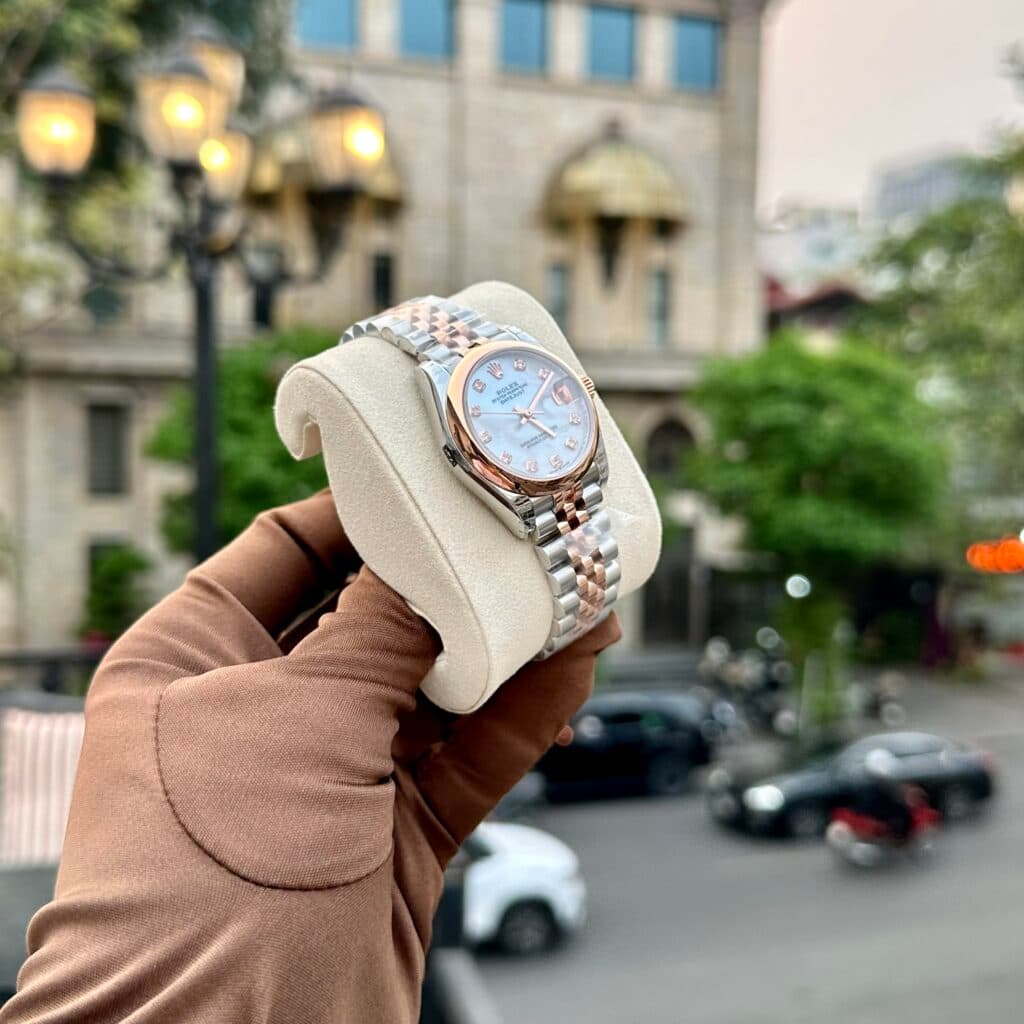 Dong-Ho-Nu-Rolex-DateJust-Mat-Kham-Trai-Mau-Demi-Fake-Cao-Cap-Nhat-31mm-4-1