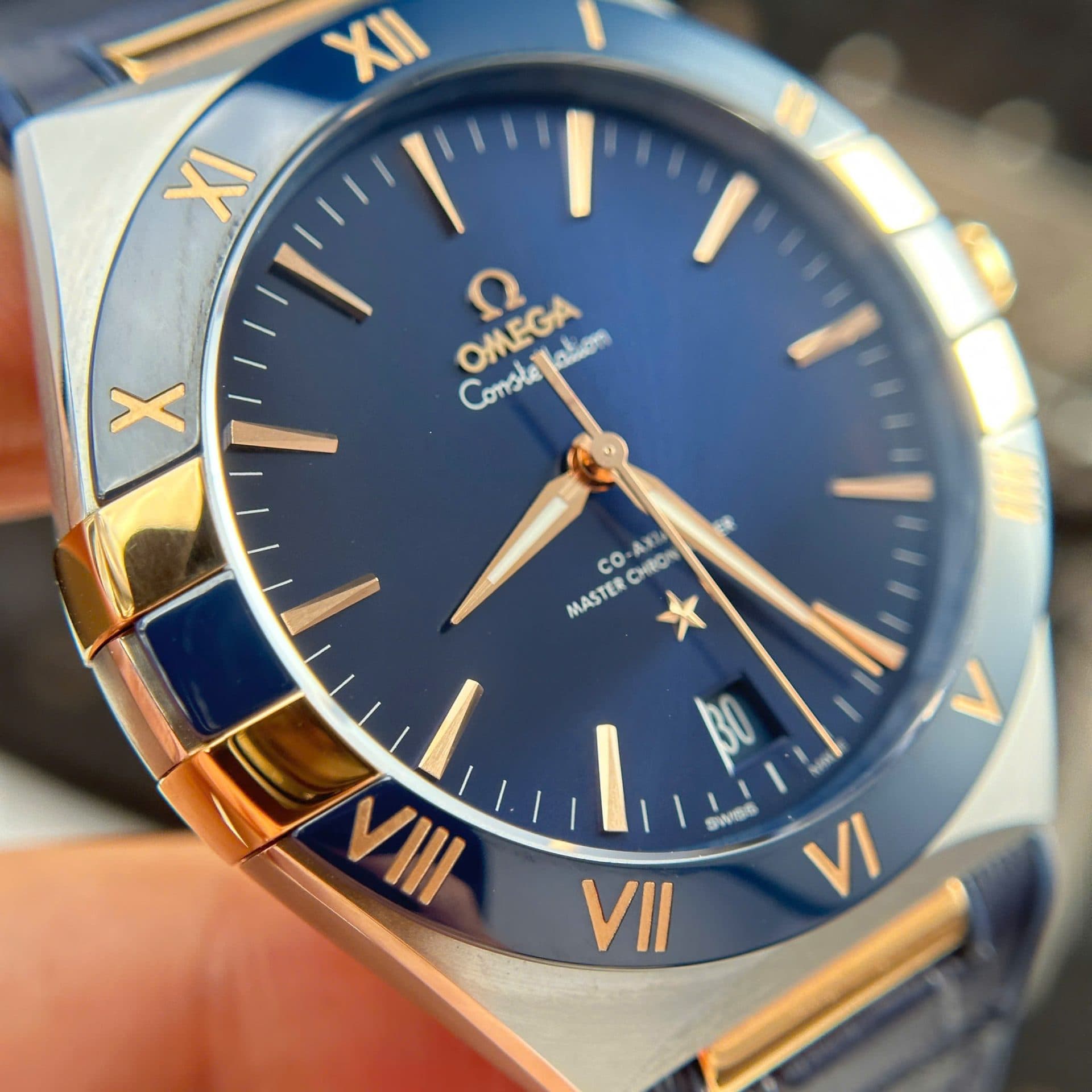 Dong-Ho-Omega-Constellation-Replica-11-Vien-Gom-Xanh-Blue-Nha-May-VS-41mm-3-1