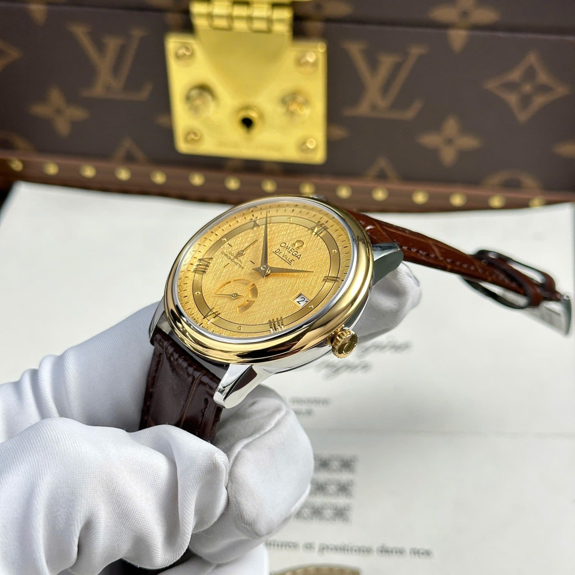 Dong-Ho-Omega-De-Ville-Prestige-Power-Reserve-Replica-11-Mat-Vang-Day-Da-39-2-1