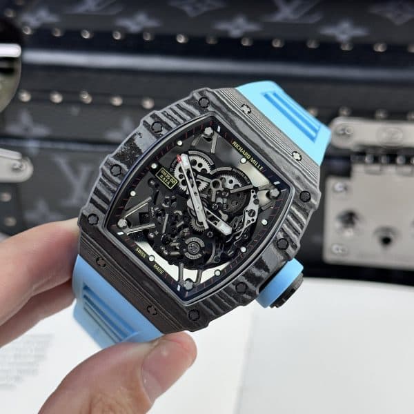 Dong-Ho-Richard-Mille-Che-Tac-RM35-02-Vo-Full-Carbon-Mau-Xanh-Duong-BBR-44mm-11-1