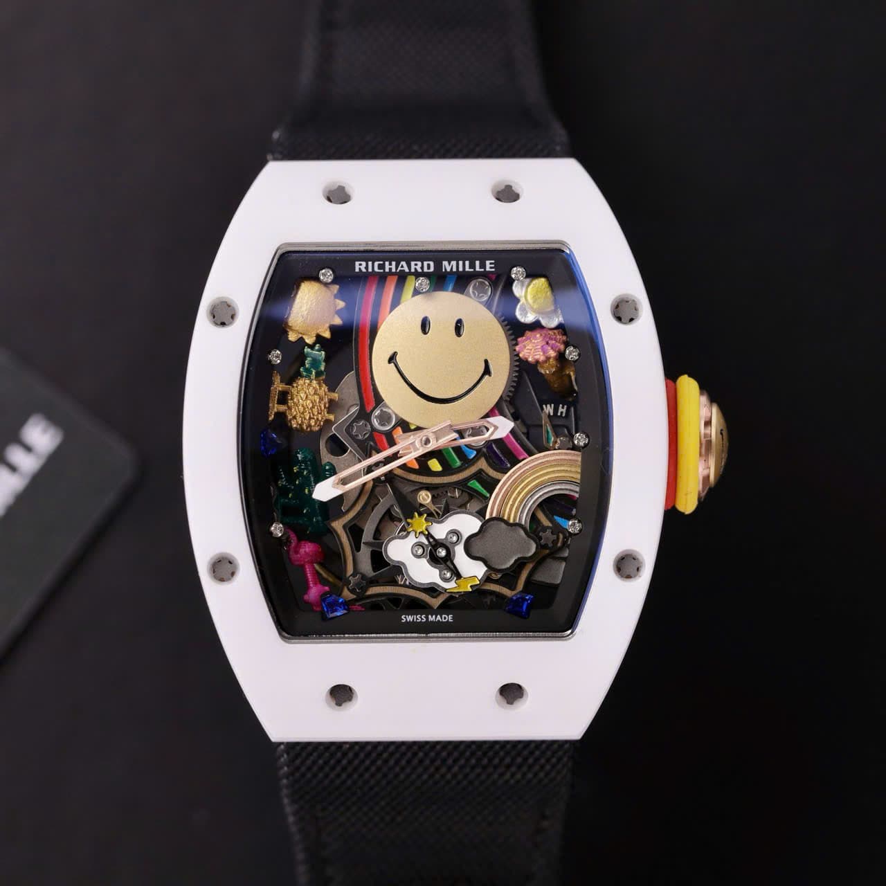 Dong-Ho-Richard-Mille-Replica-11-RM88-Smiley-Day-Vai-Nato-42mm-3-1
