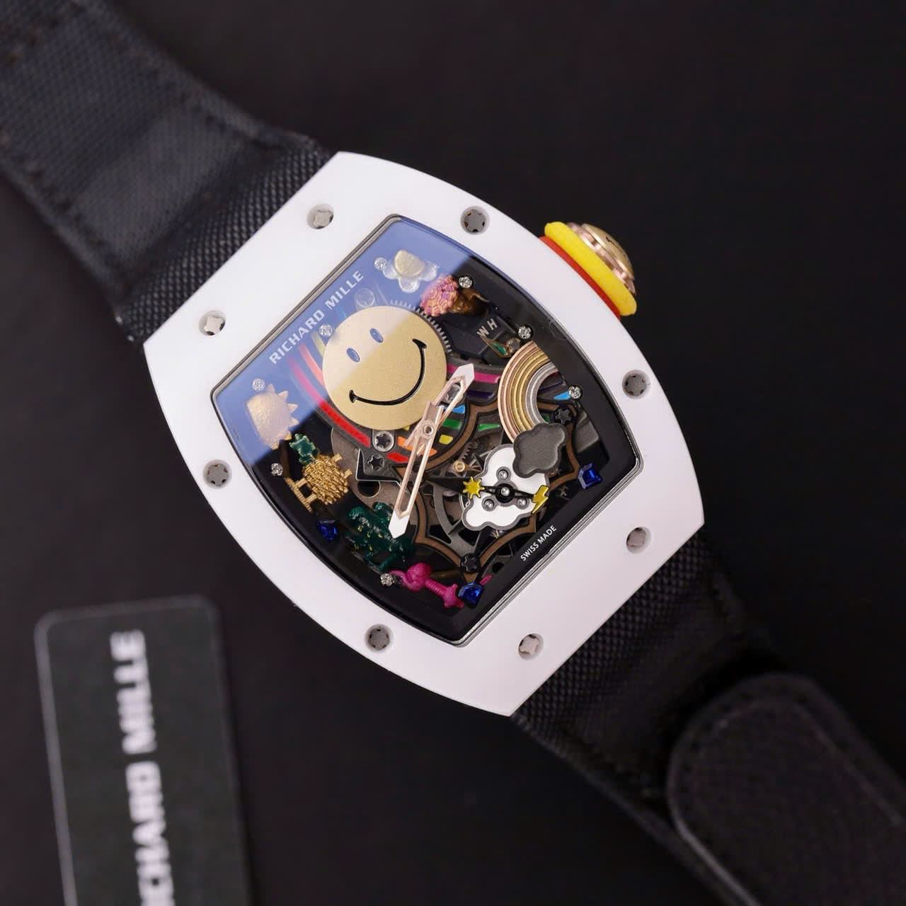 Dong-Ho-Richard-Mille-Replica-11-RM88-Smiley-Day-Vai-Nato-42mm-6-1