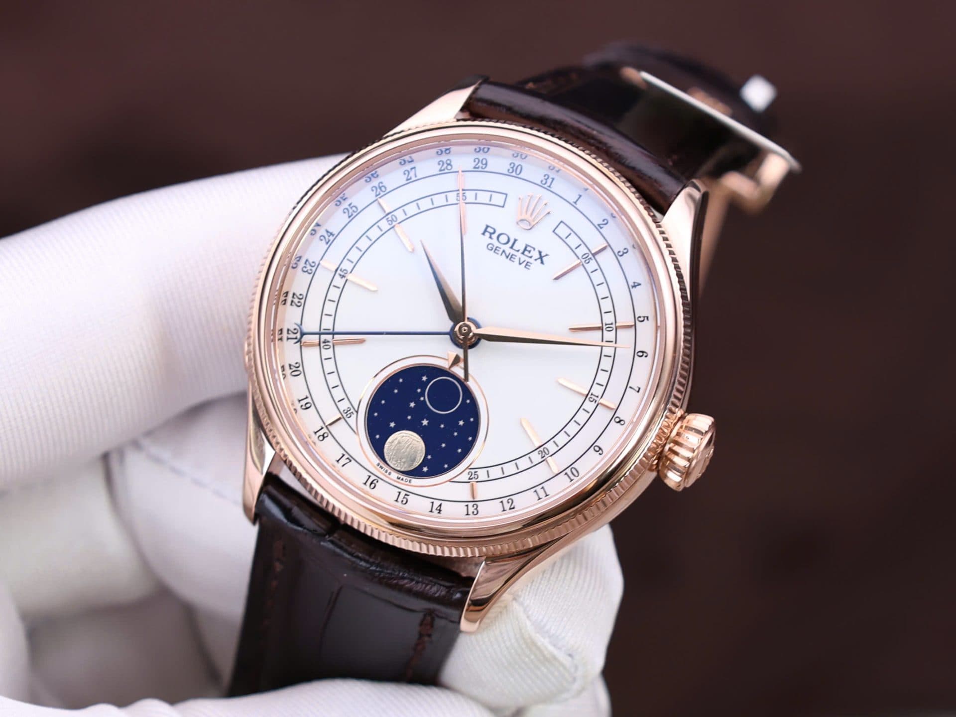 Dong-Ho-Rolex-Cellini-Moonphase-Replica-11-Boc-Vang-That-Nha-May-KZ-39mm-8-1