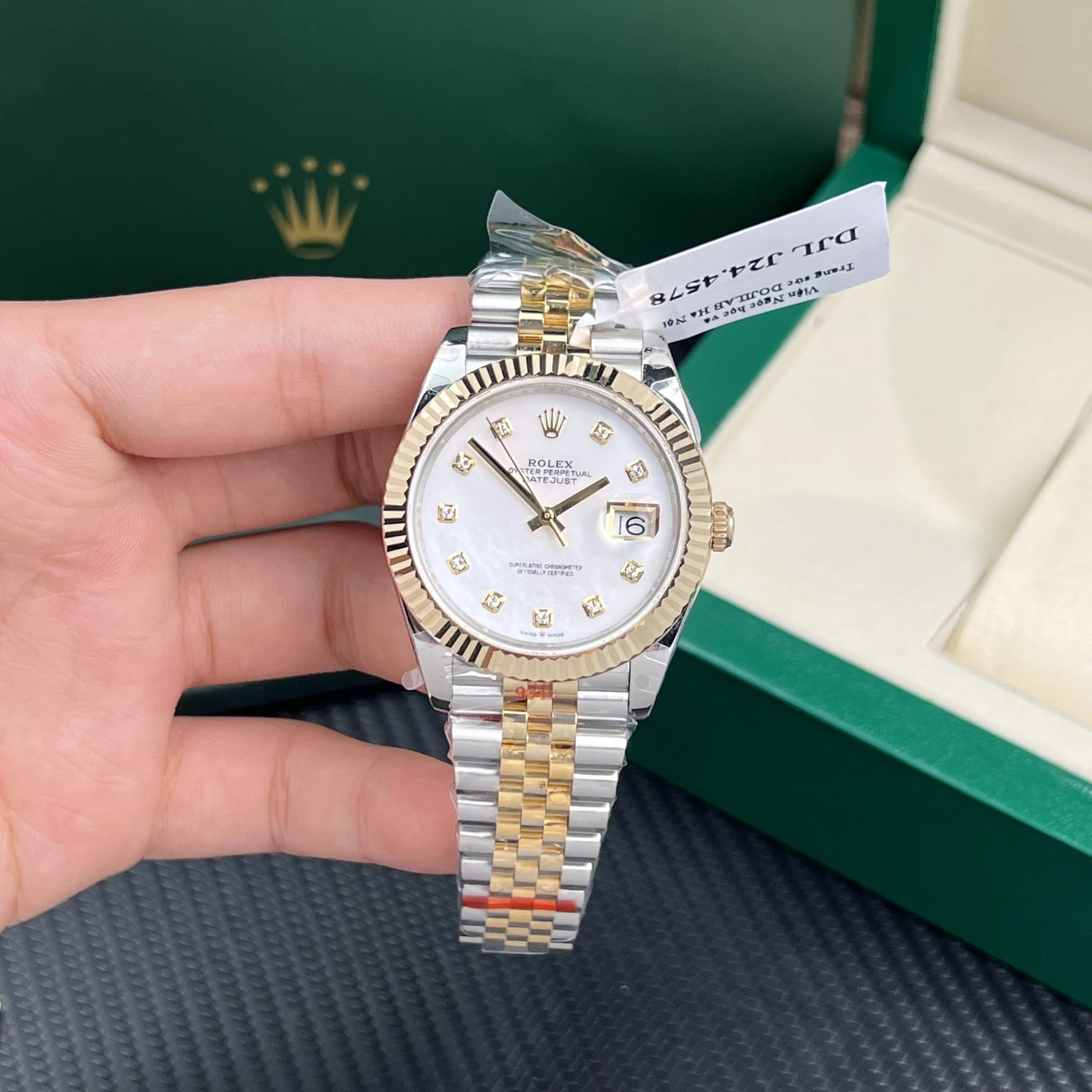 Dong-Ho-Rolex-Che-Tac-DateJust-Nam-Boc-Vang-That-18K-Mat-MOP-GM-Factory-41mm-4-1
