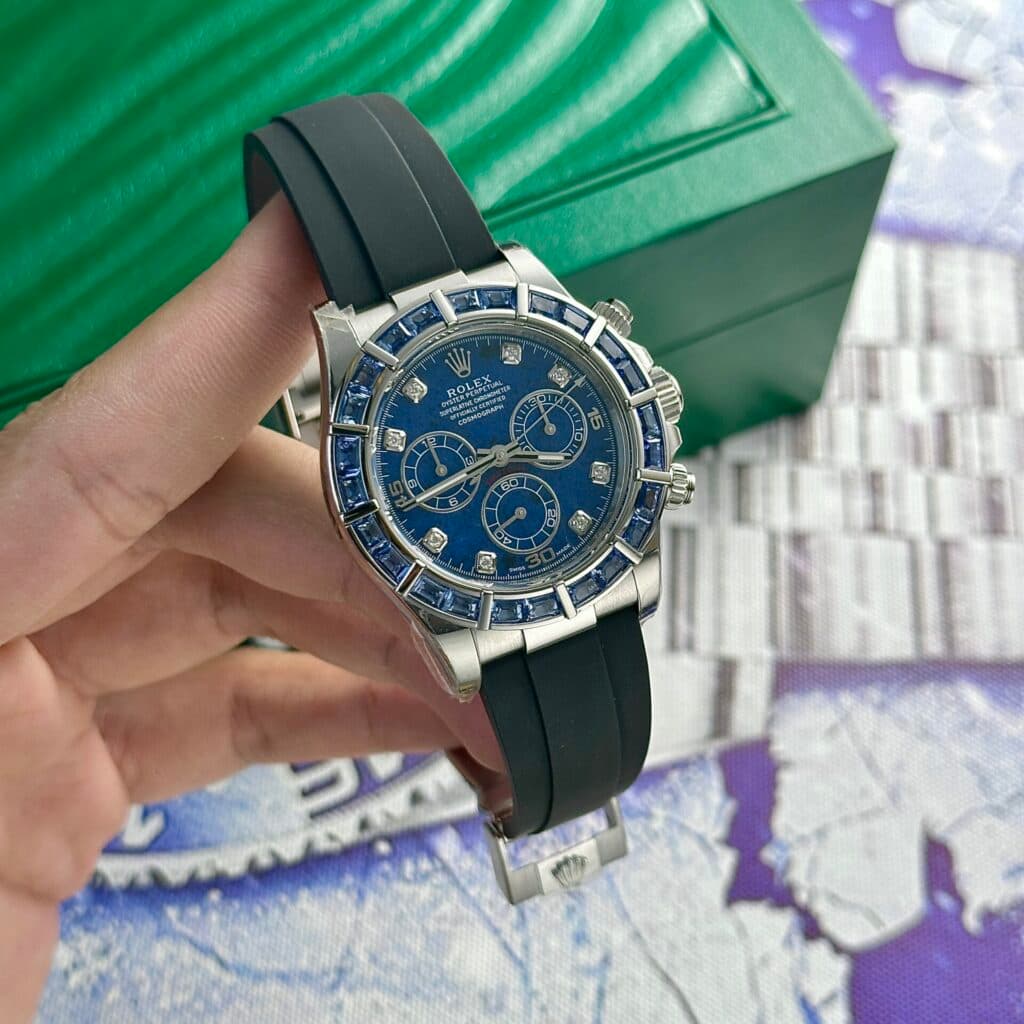 Dong-Ho-Rolex-Che-Tac-Mat-Sodalite-Daytona-116519-Replica-11-40mm-3-1