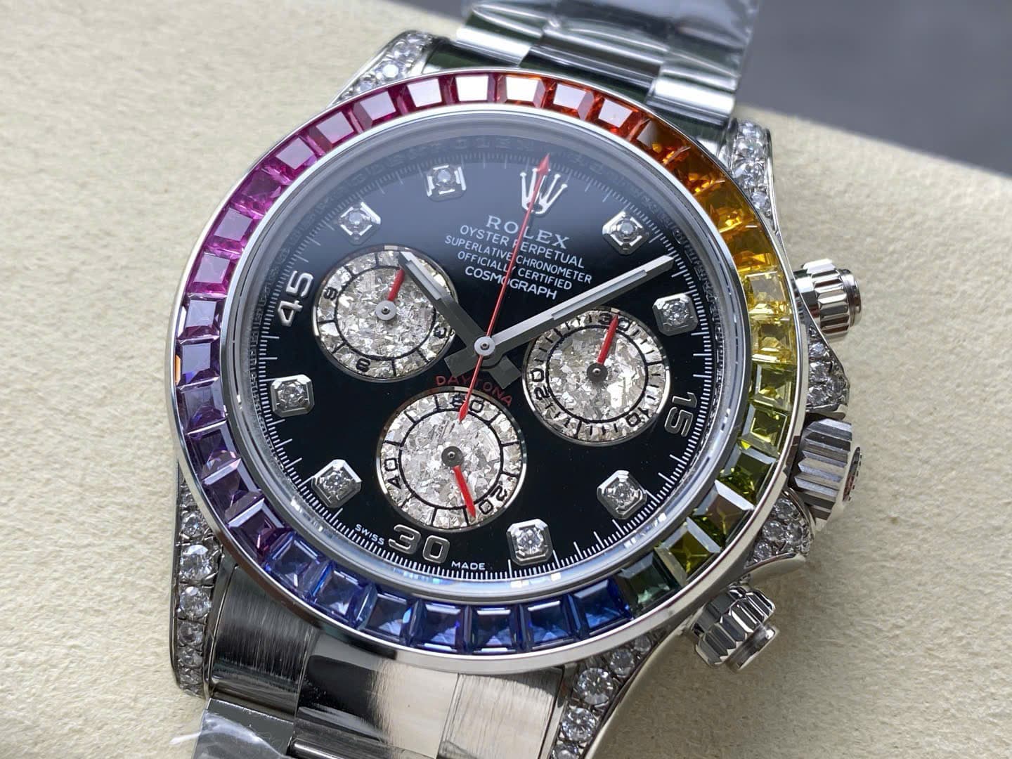 Dong-Ho-Rolex-Cosmograph-Rainbow-Che-Tac-Trong-Luong-220-Grams-40mm-2-1