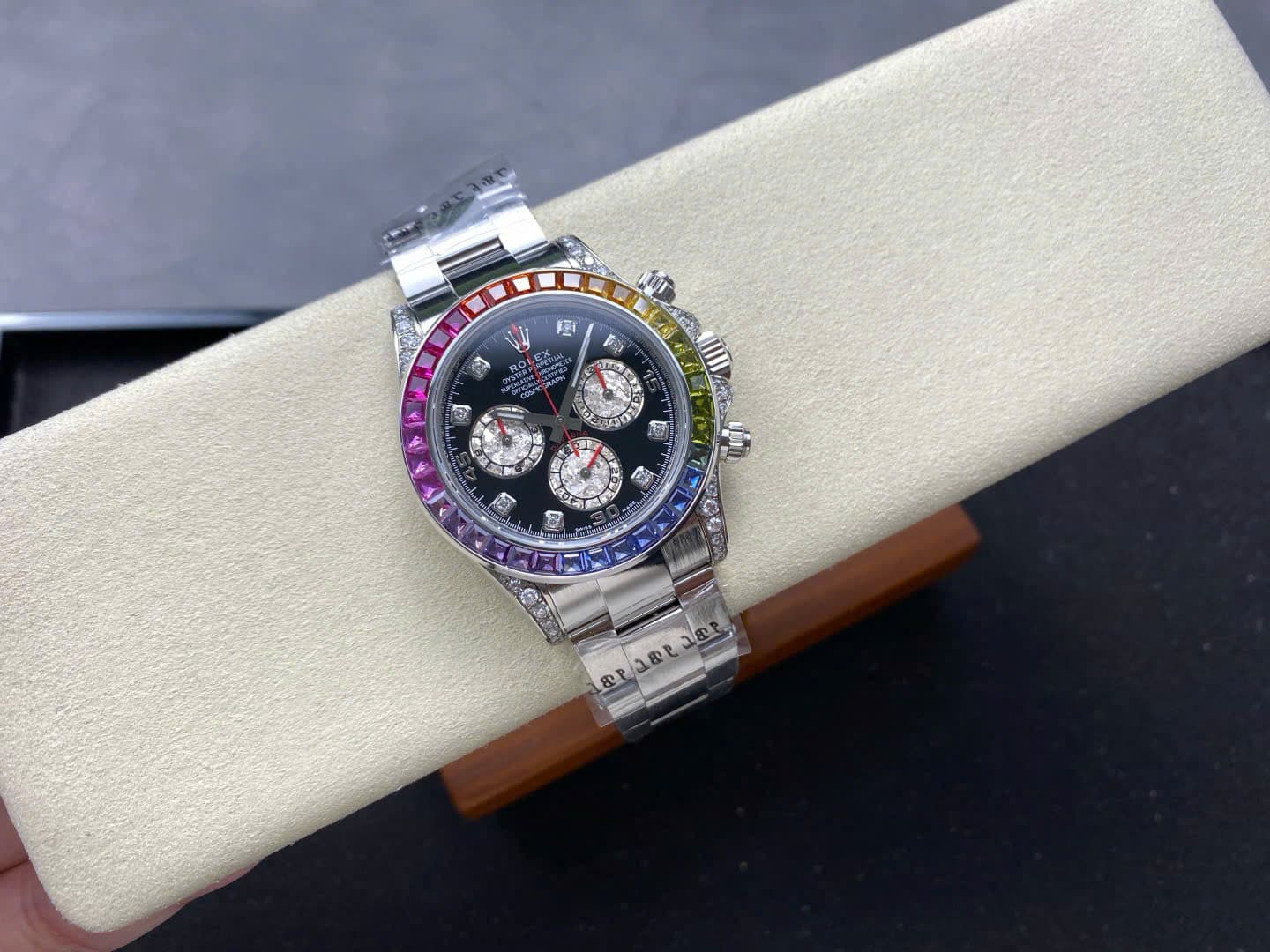 Dong-Ho-Rolex-Cosmograph-Rainbow-Che-Tac-Trong-Luong-220-Grams-40mm-4-1