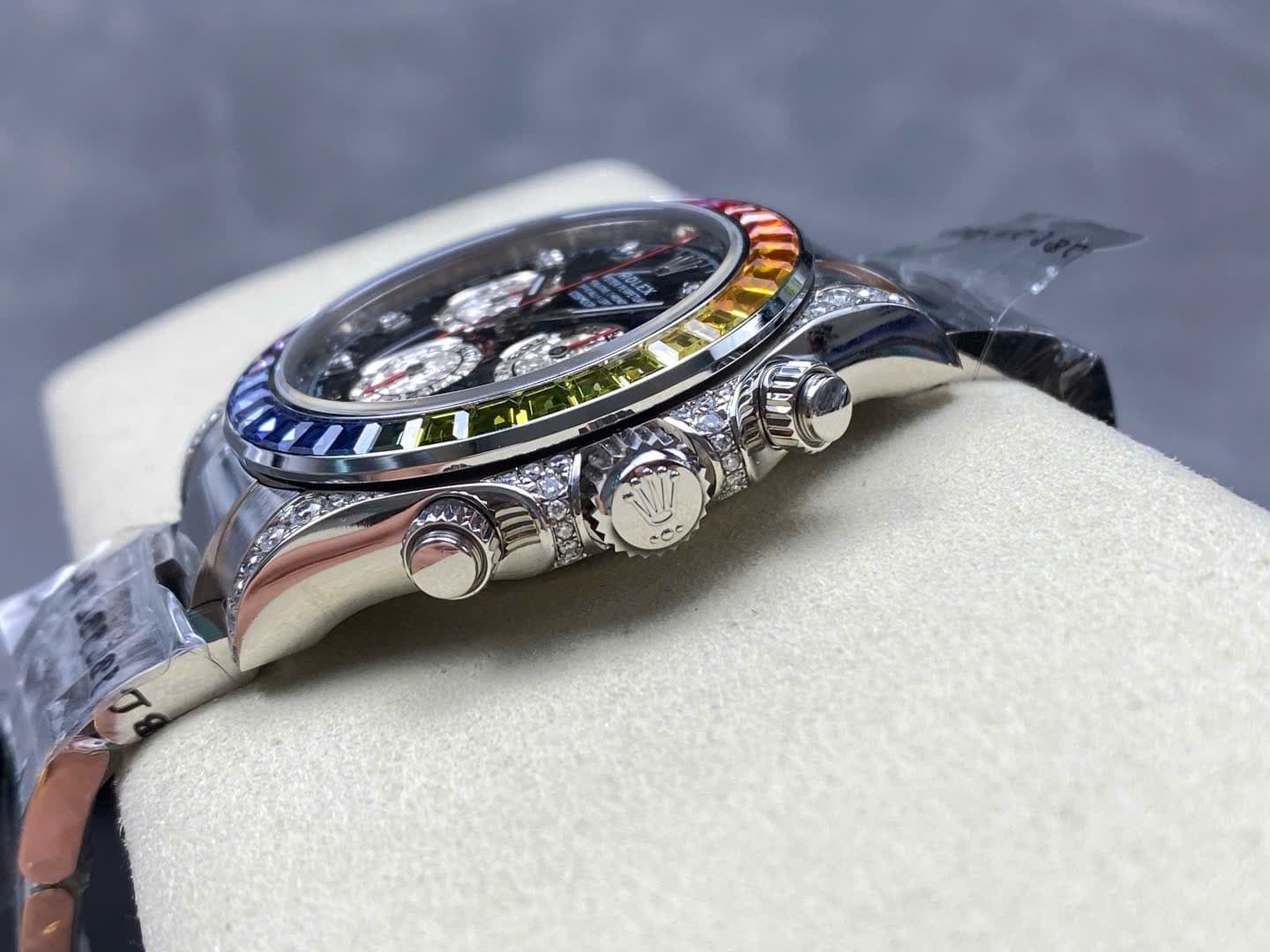 Dong-Ho-Rolex-Cosmograph-Rainbow-Che-Tac-Trong-Luong-220-Grams-40mm-5-1
