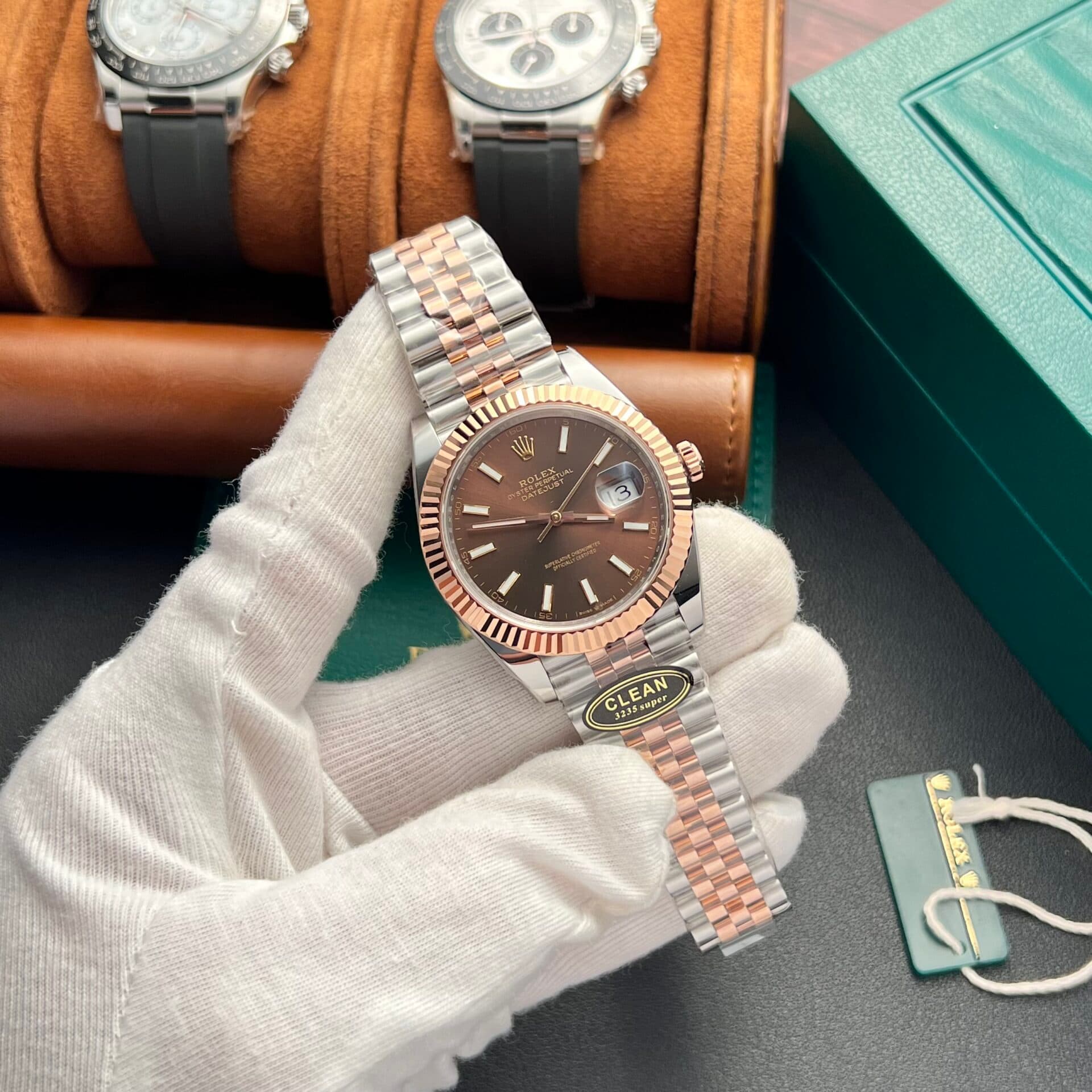 Dong-Ho-Rolex-DateJust-126331-Replica-11-Mat-Chocolate-5-1