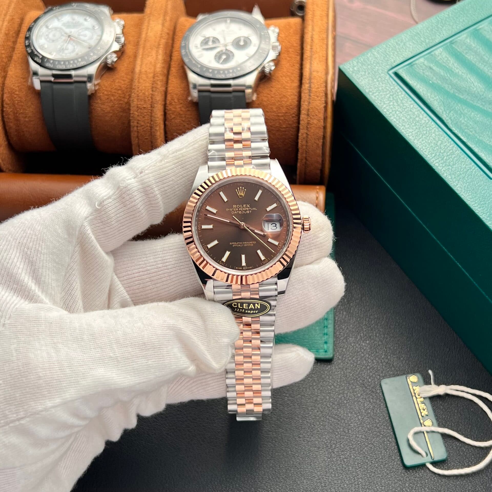 Dong-Ho-Rolex-DateJust-126331-Replica-11-Mat-Chocolate-Nha-May-Clean-41mm-7-1