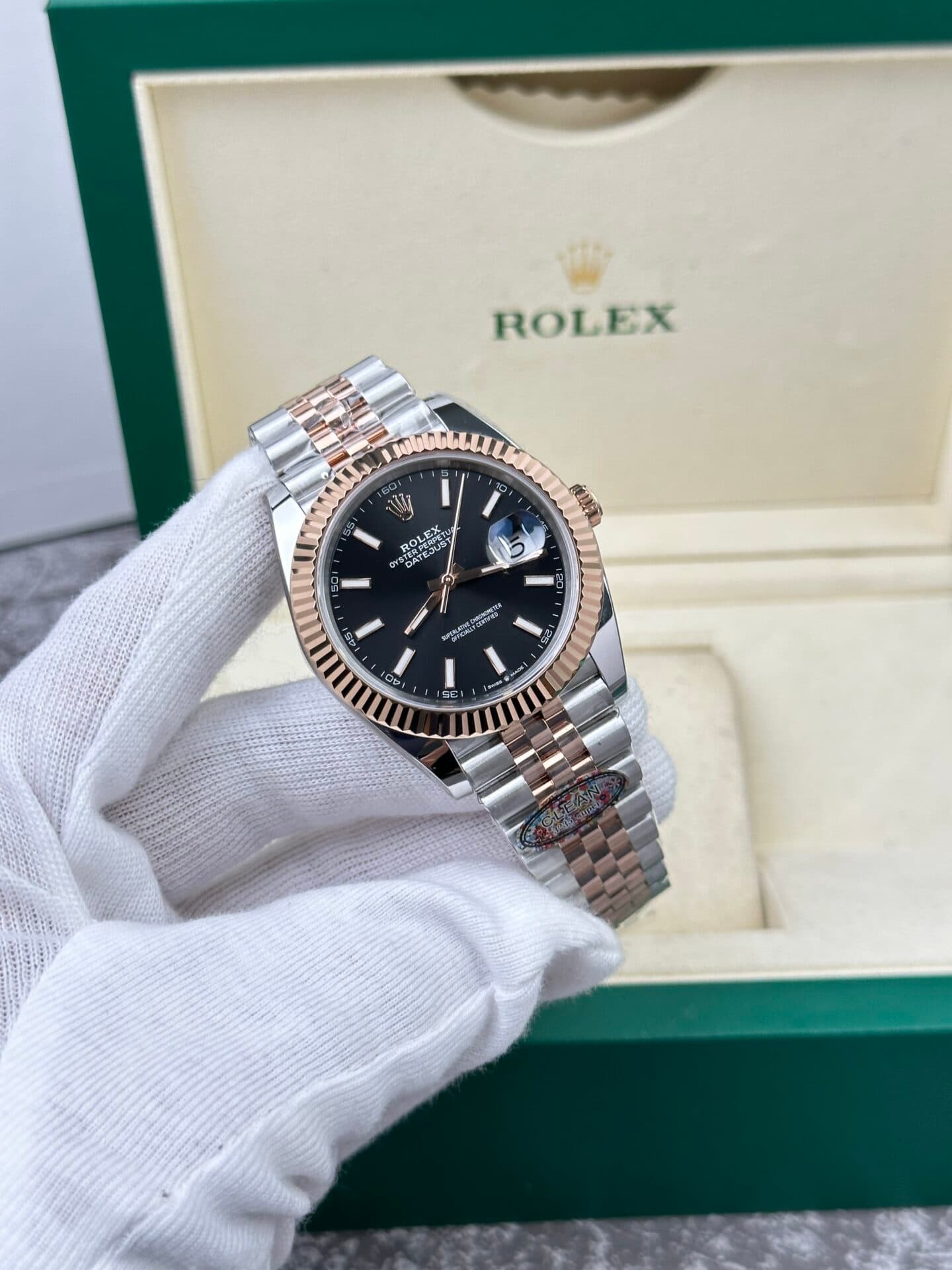 Dong-Ho-Rolex-DateJust-126331-Replica-11-Mat-Den-Nha-May-Clean-41mm-2-1