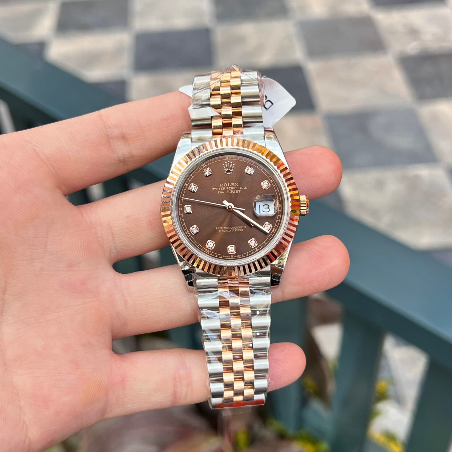 Dong-Ho-Rolex-DateJust-Boc-Vang-Hong-18K-Mat-Chocolate-GMF-41mm-3-1