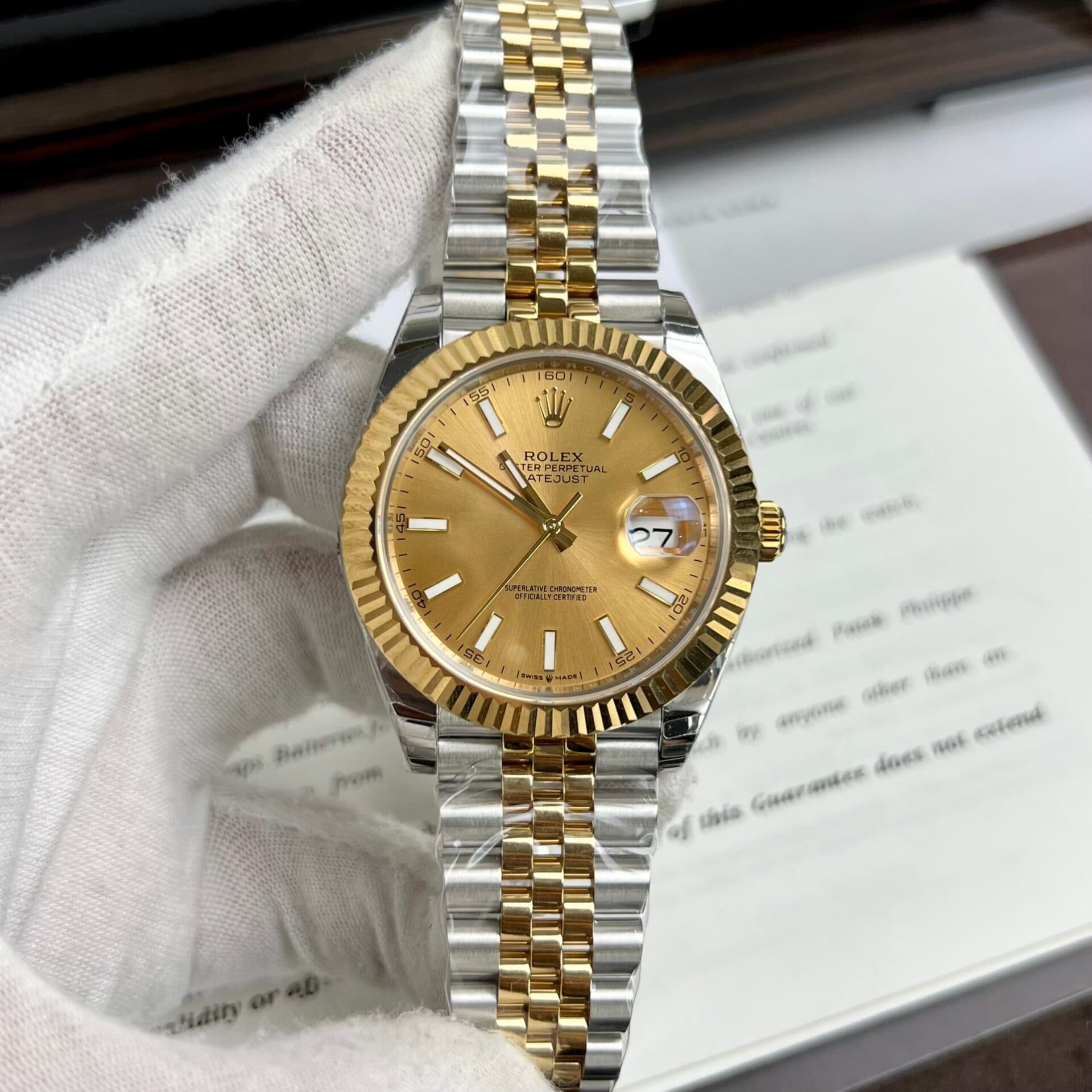 Dong-Ho-Rolex-DateJust-Fake-Cao-Cap-Mat-Vang-Champagne-EWF-36-41mm-2-scaled-1