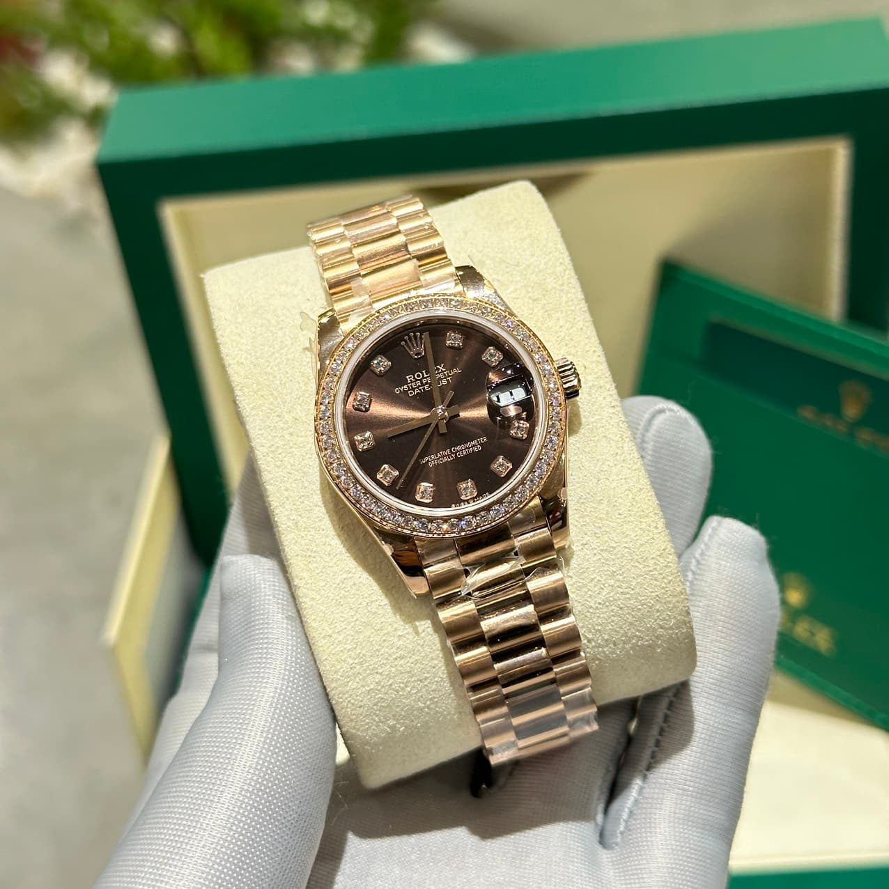 Dong-Ho-Rolex-DateJust-Fake-Mat-Chocolate-Day-Oyster-BP-Factory-31mm-2-1