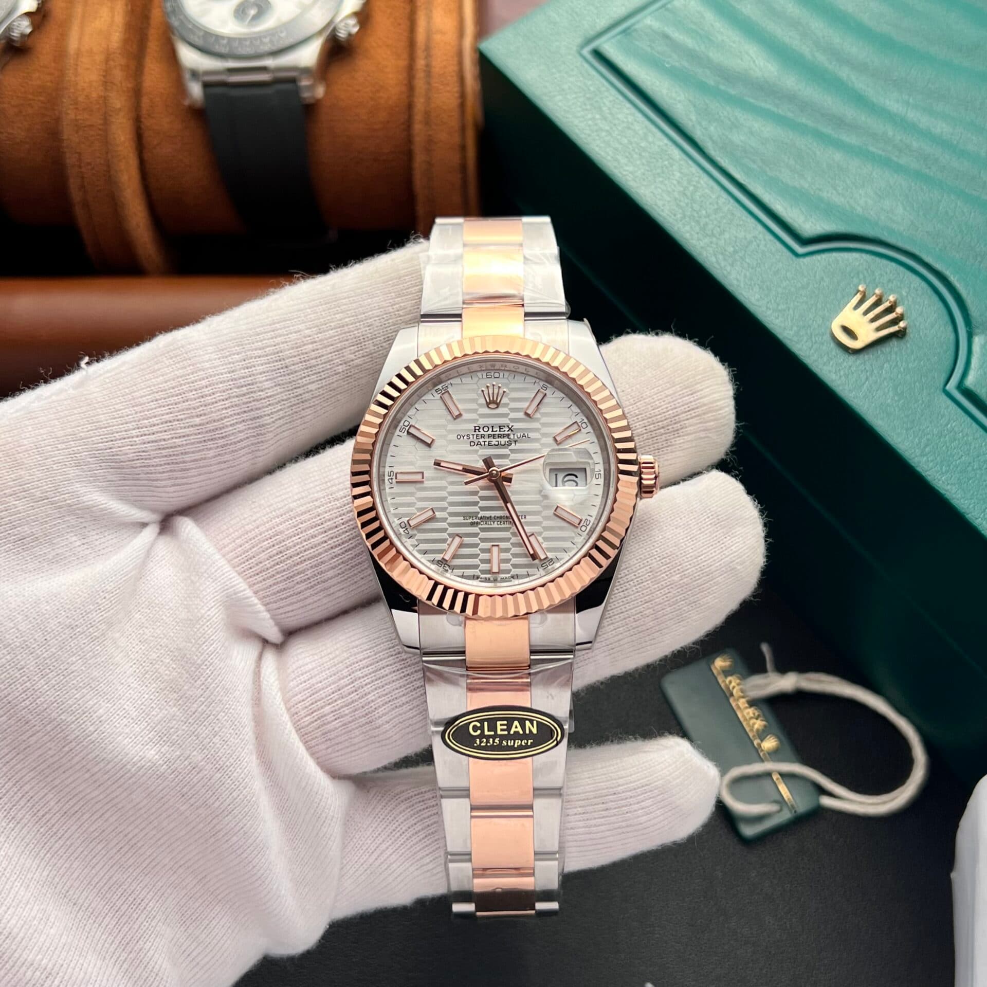Dong-Ho-Rolex-DateJust-Mat-Nep-Gap-Mau-Bac-Day-Oyster-Clean-41mm-2-1