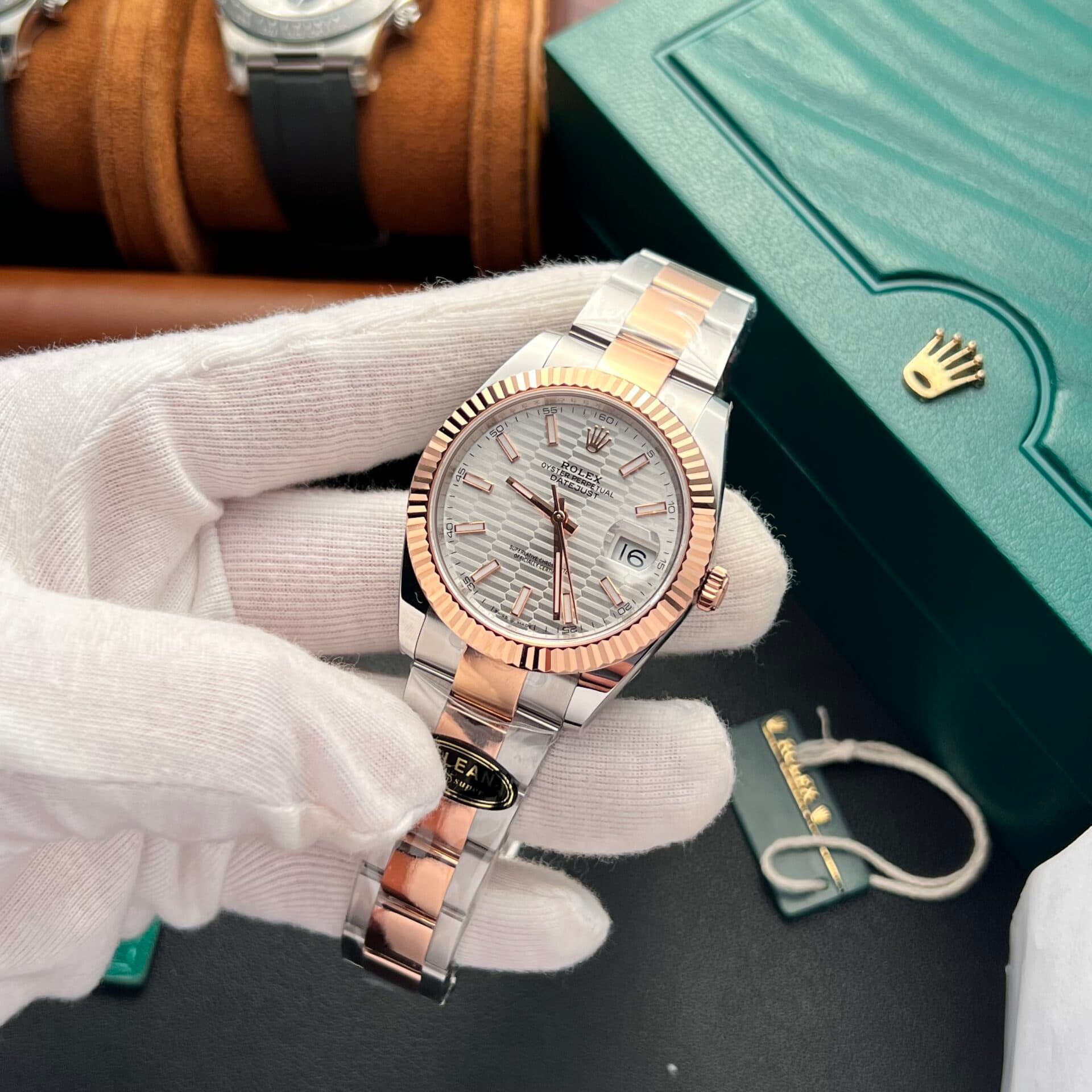 Dong-Ho-Rolex-DateJust-Mat-Nep-Gap-Mau-Bac-Day-Oyster-Clean-41mm-3-1