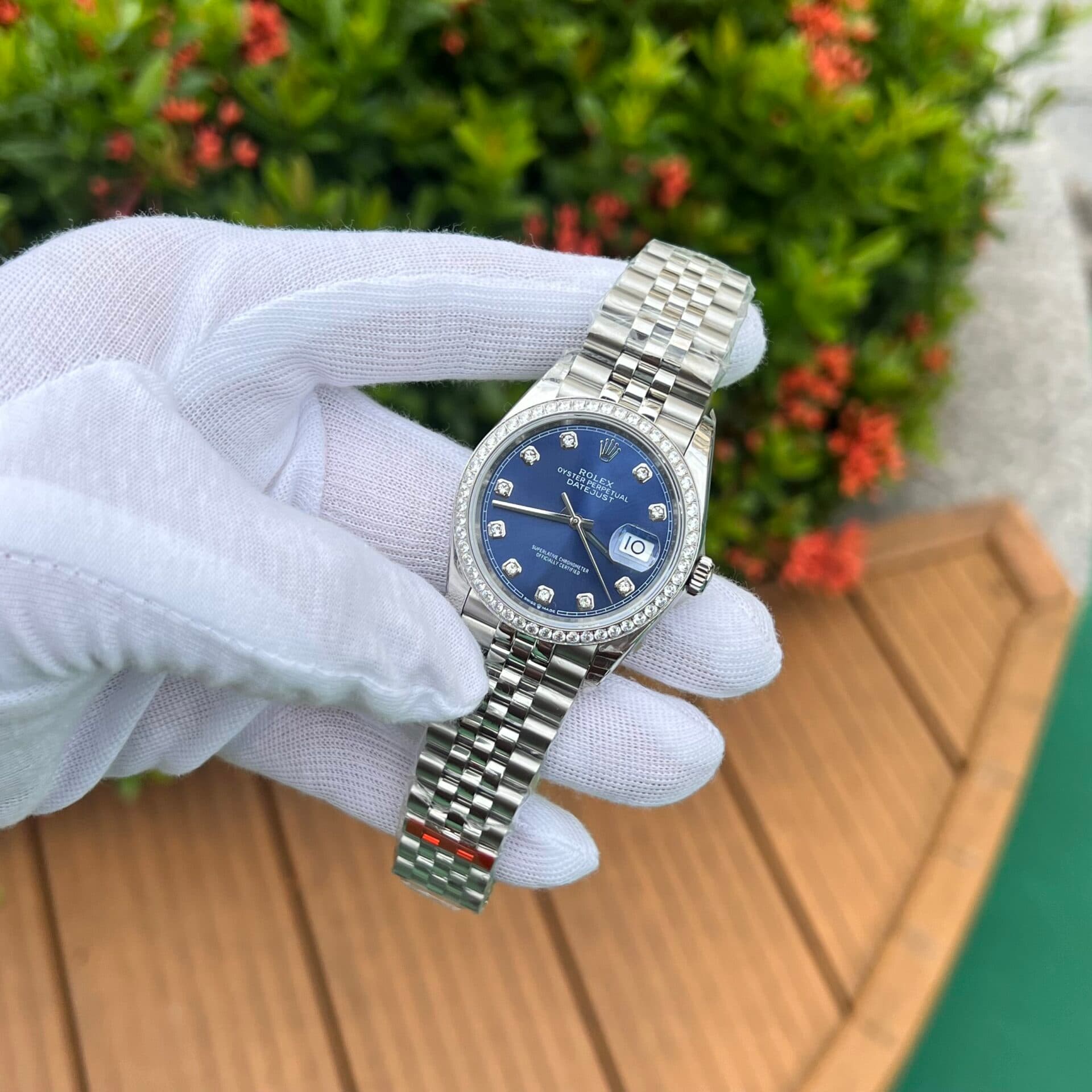 Dong-Ho-Rolex-DateJust-Mat-Xanh-Duong-Dinh-Da-EW-Factory-36mm-2-1