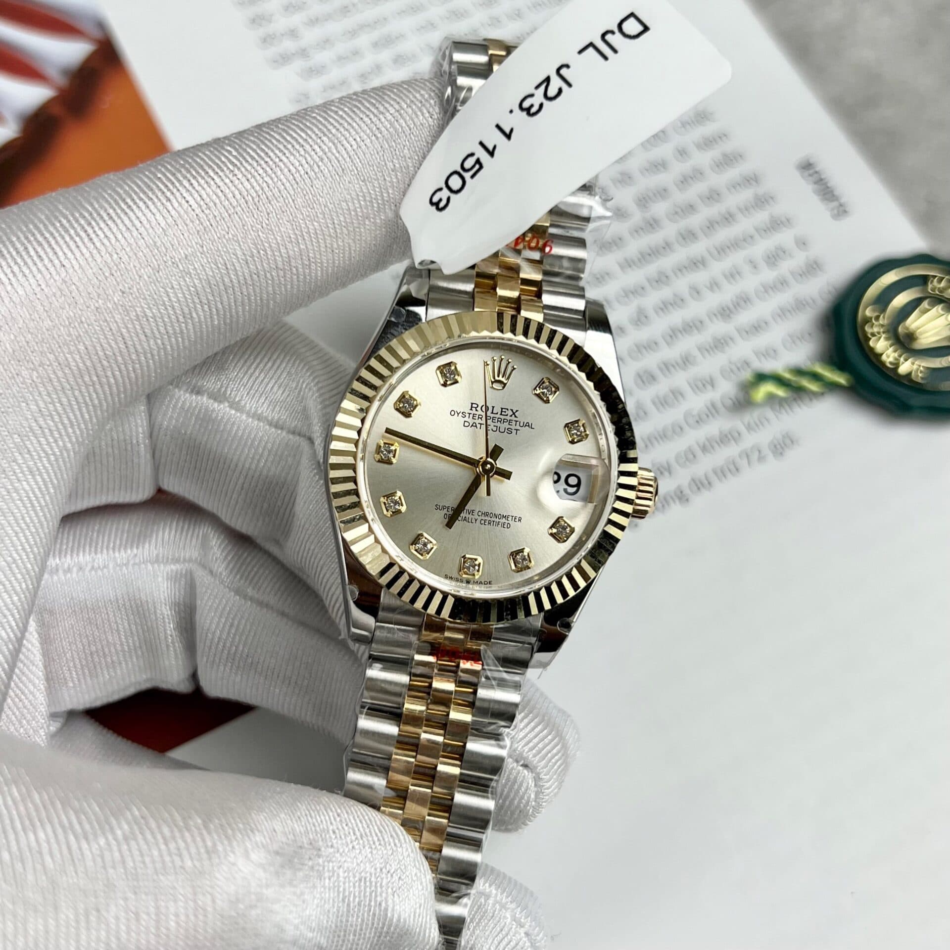 Dong-Ho-Rolex-DateJust-Nu-Boc-Vang-18K-Mat-So-Trang-Nha-May-GM-31mm-3-1