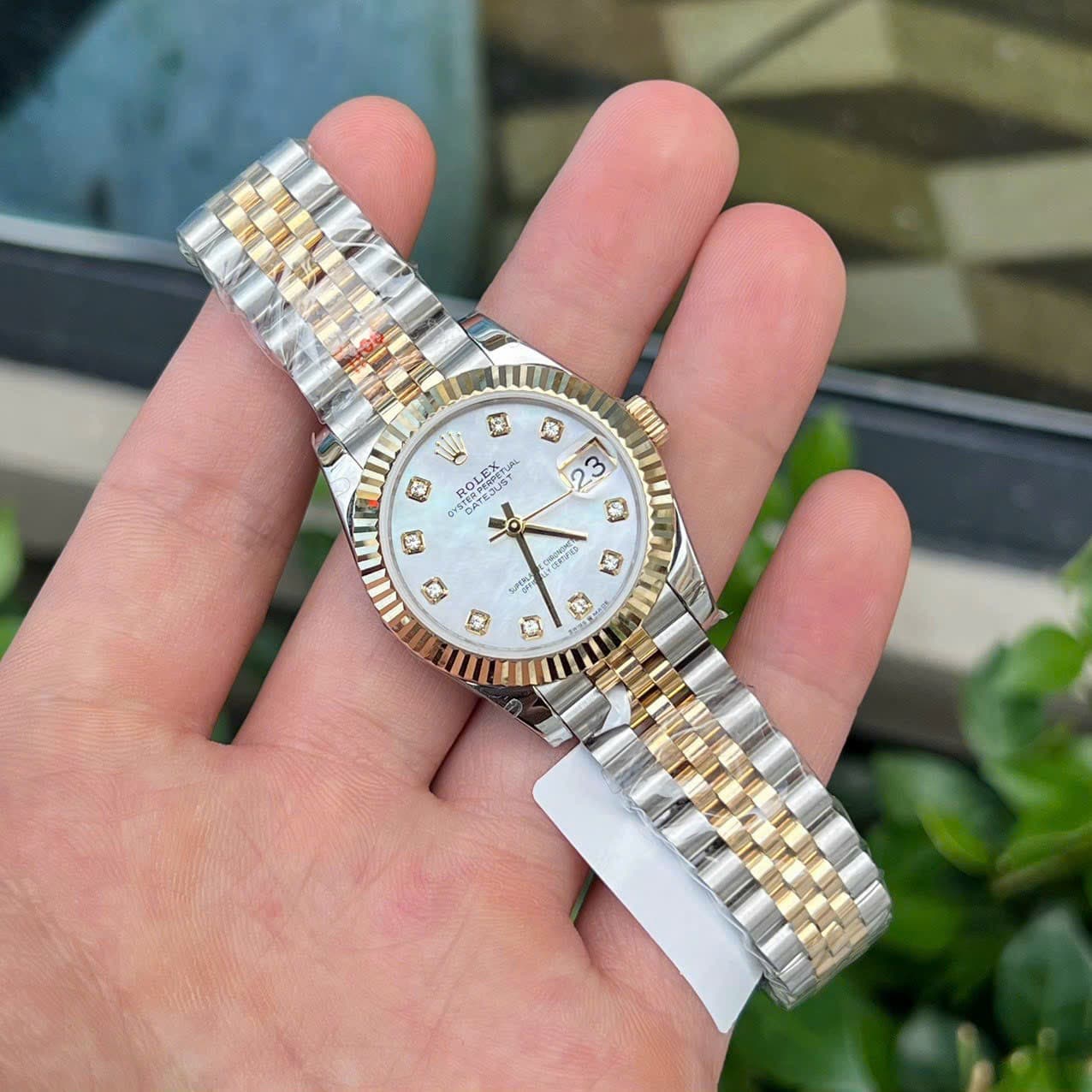 Dong-Ho-Rolex-DateJust-Nu-Boc-Vang-18K-Mat-Xa-Cu-GM-Factory-31mm-5-1