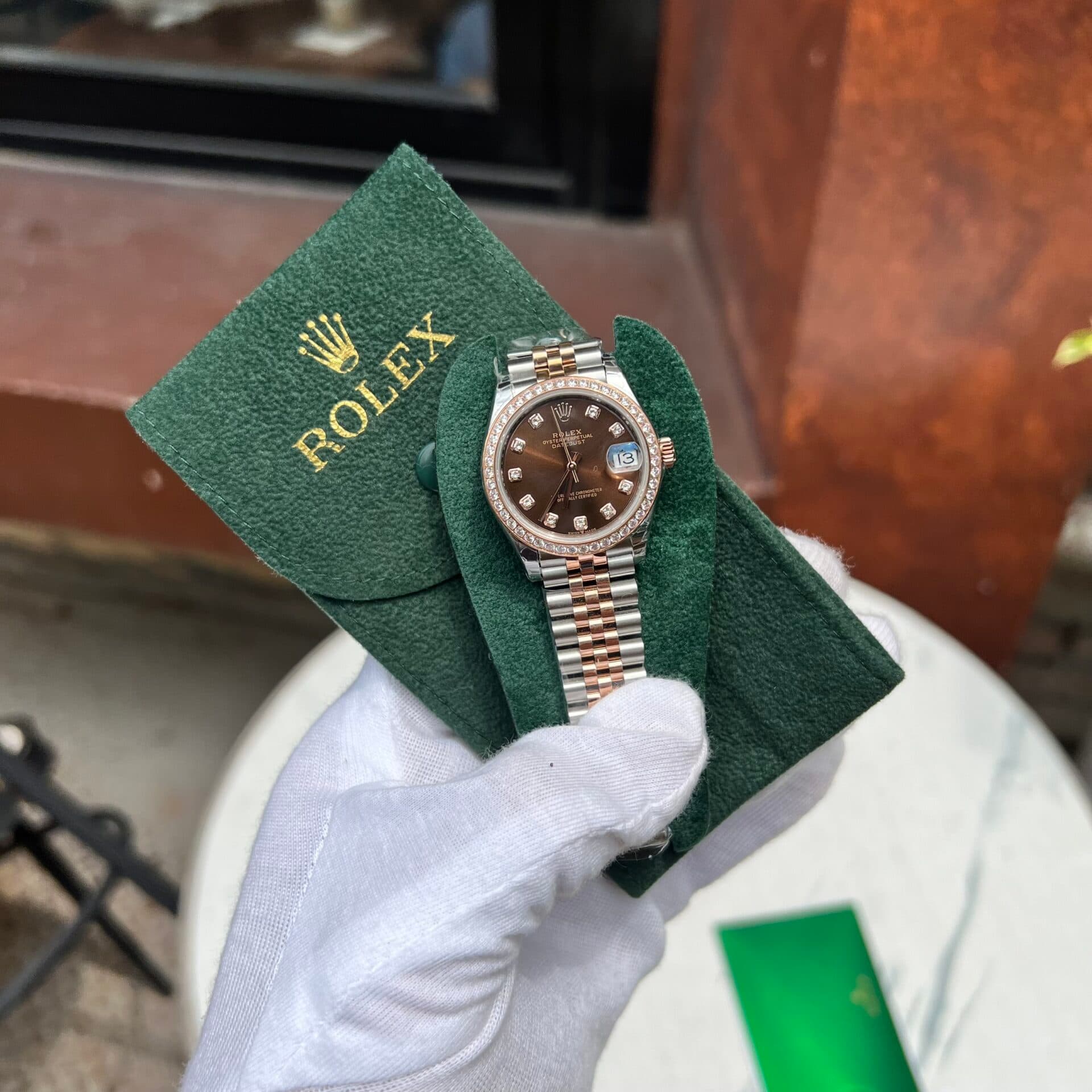 Dong-Ho-Rolex-DateJust-Nu-Dinh-Da-Mat-Chocolate-Fake-11-EW-31mm-1-1