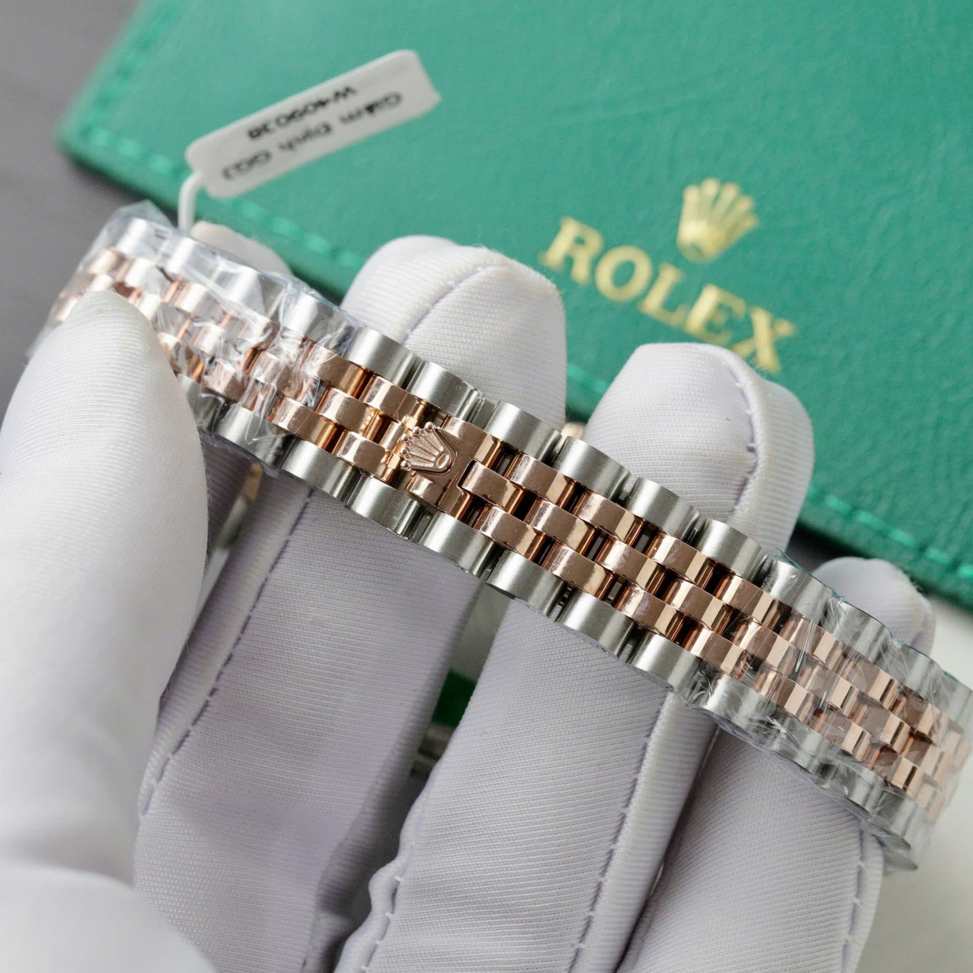 Dong-Ho-Rolex-DateJust-Replica-11-Mat-Kham-Xa-Cu-Dinh-Kim-Cuong-Moissanite-Hong-Kong-31mm-1-1