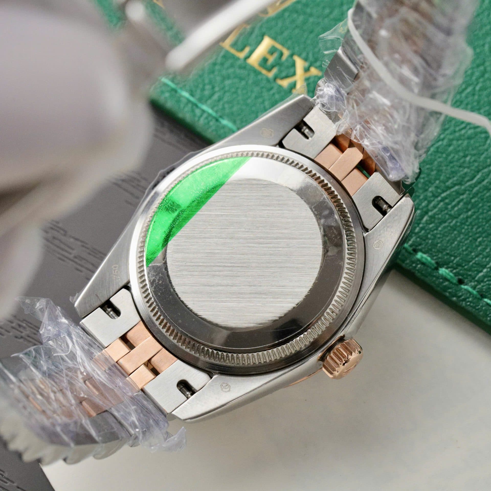 Dong-Ho-Rolex-DateJust-Replica-11-Mat-Kham-Xa-Cu-Dinh-Kim-Cuong-Moissanite-Hong-Kong-31mm-10-1