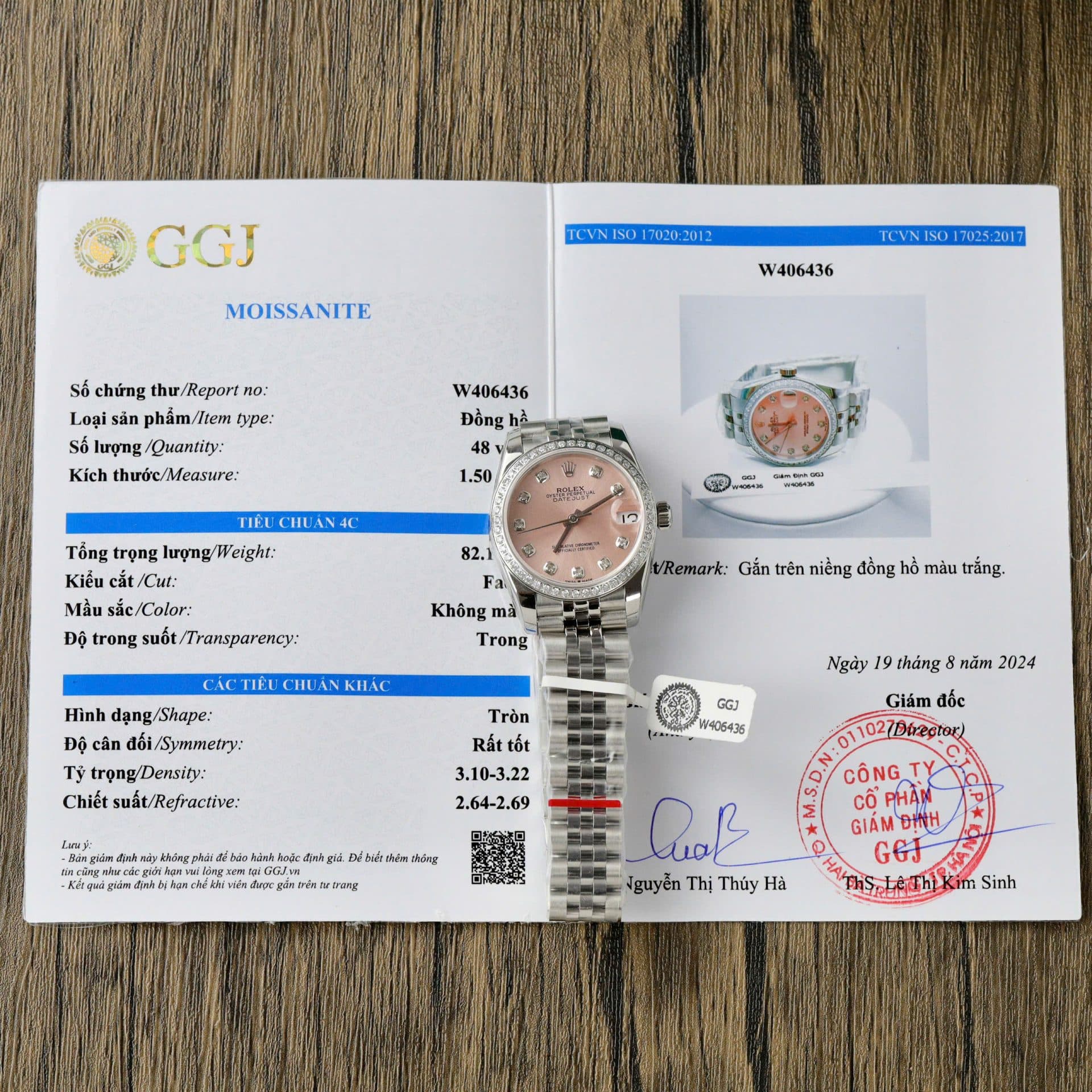 Dong-Ho-Rolex-DateJust-Replica-11-Nu-Mat-Hong-Dinh-Kim-Cuong-Moissanite-31mm-6-1