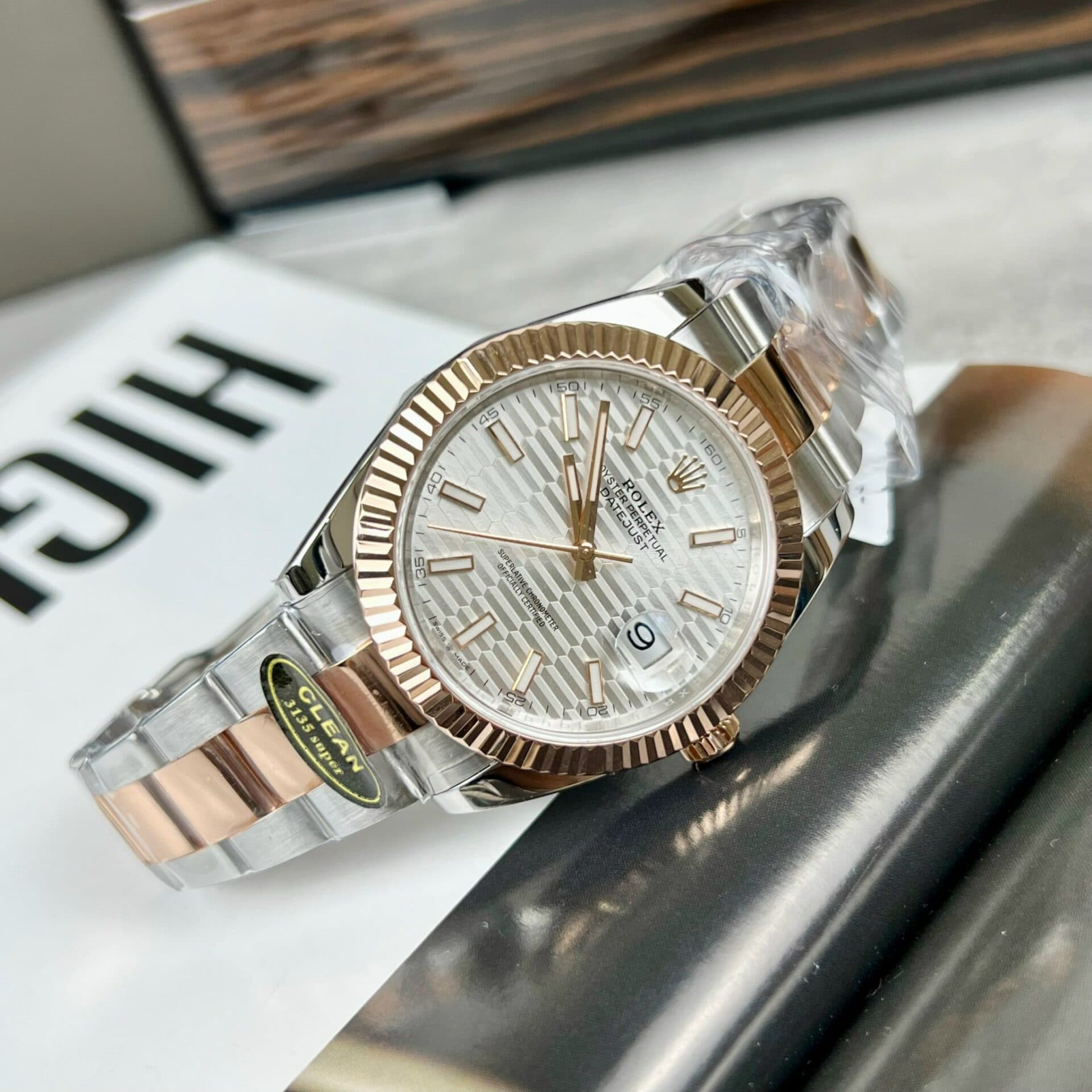 Dong-Ho-Rolex-Datejust-126331-Boc-Vang-18k-Replica-11-Clean-Factory-41mm-4-1