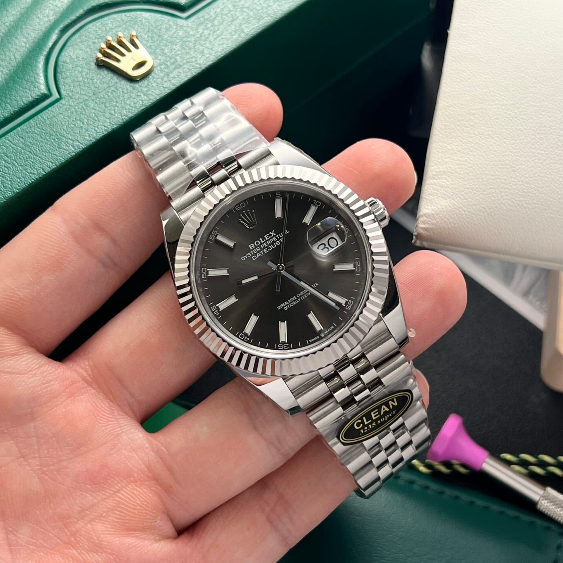 Dong-Ho-Rolex-Datejust-126334-Rep-11-Mat-Xam-Nha-May-Clean-41mm-3-scaled-1