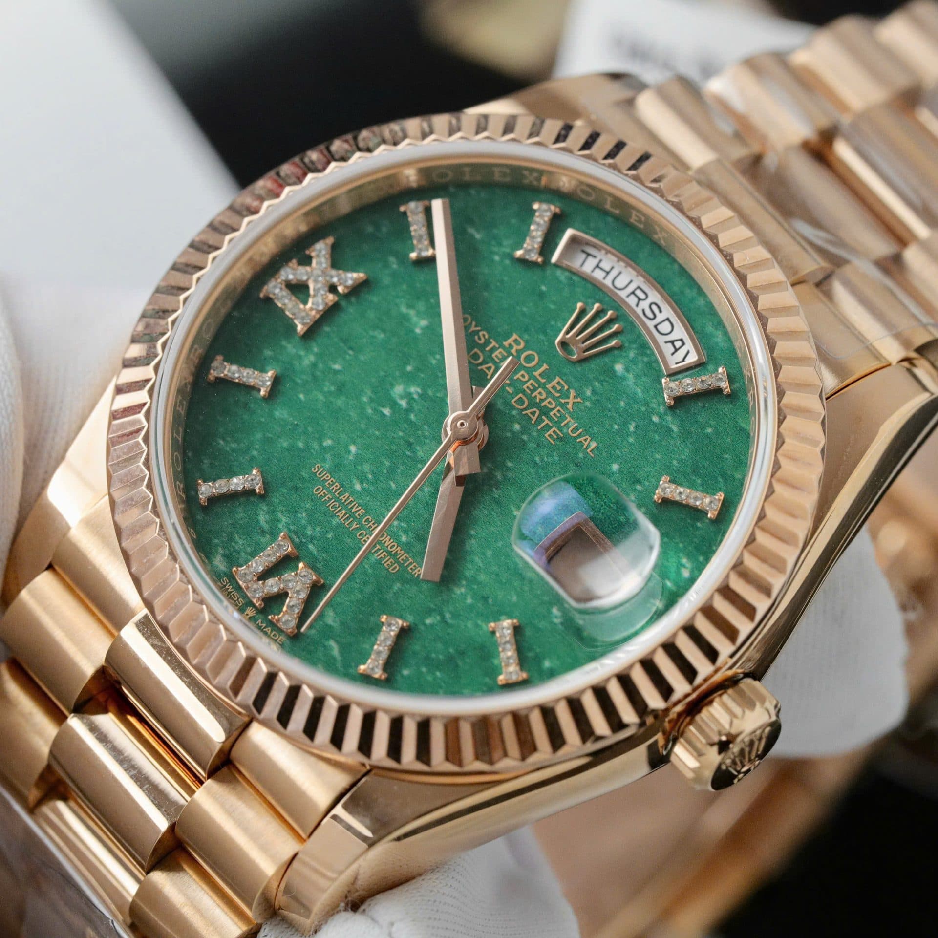 Dong-Ho-Rolex-Day-Date-128235-Mat-So-Da-Aventurine-Che-Tac-Boc-Vang-That-36mm-6-1