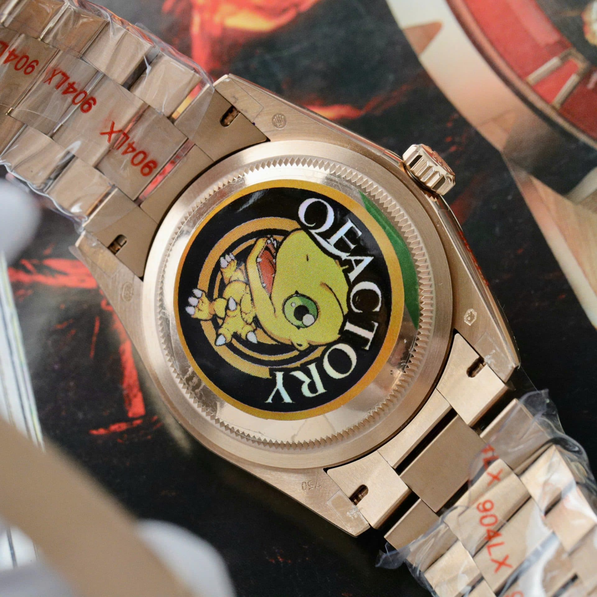 Dong-Ho-Rolex-Day-Date-128235-Replica-11-Mau-Xanh-Luc-Tinh-Chinh-Trong-Luong-158gram-Nha-May-QF-36mm-10-1