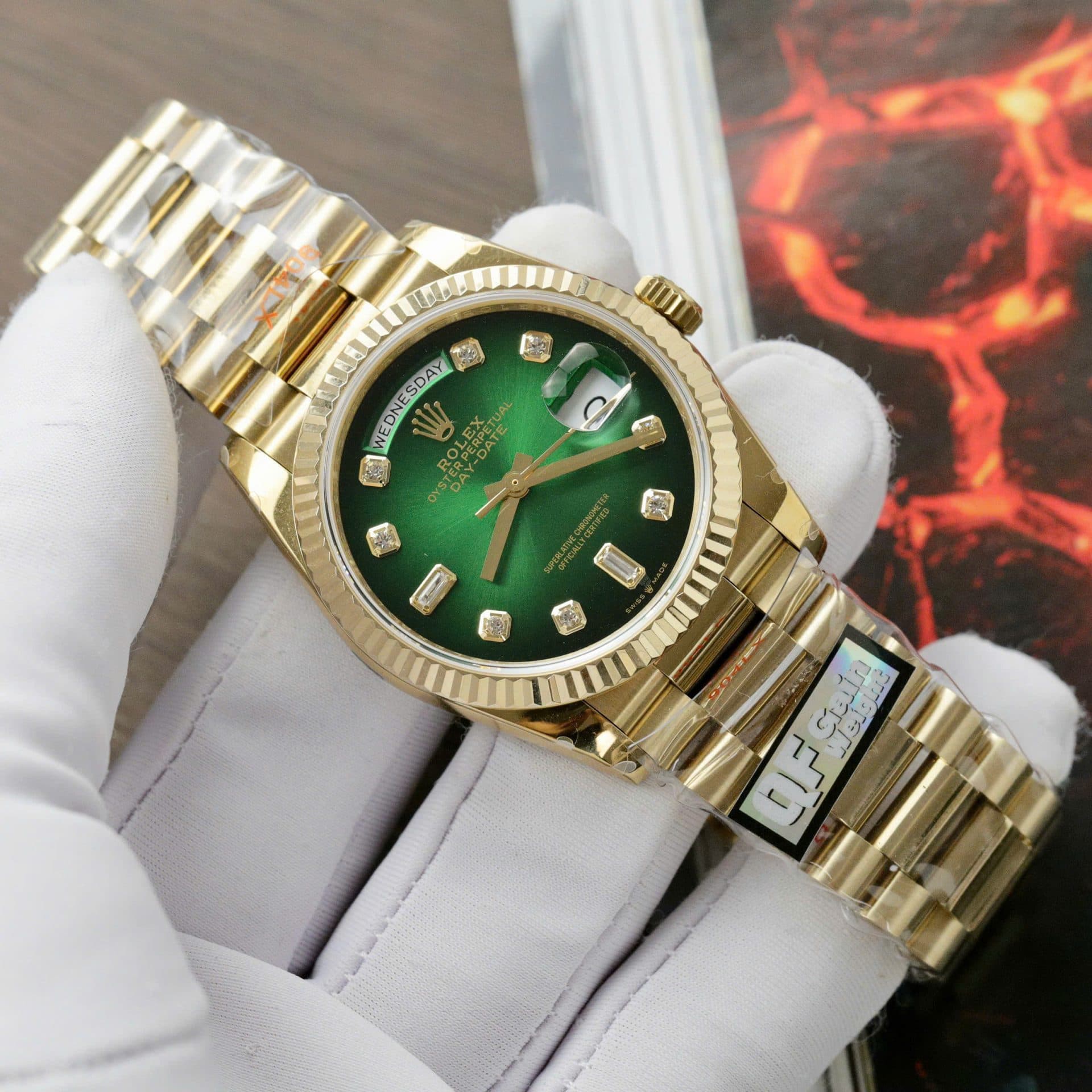 Dong-Ho-Rolex-Day-Date-128238-Rep-11-Mat-Xanh-Ombre-Trong-Luong-158-Grams-Nha-May-QF-36mm-3-1