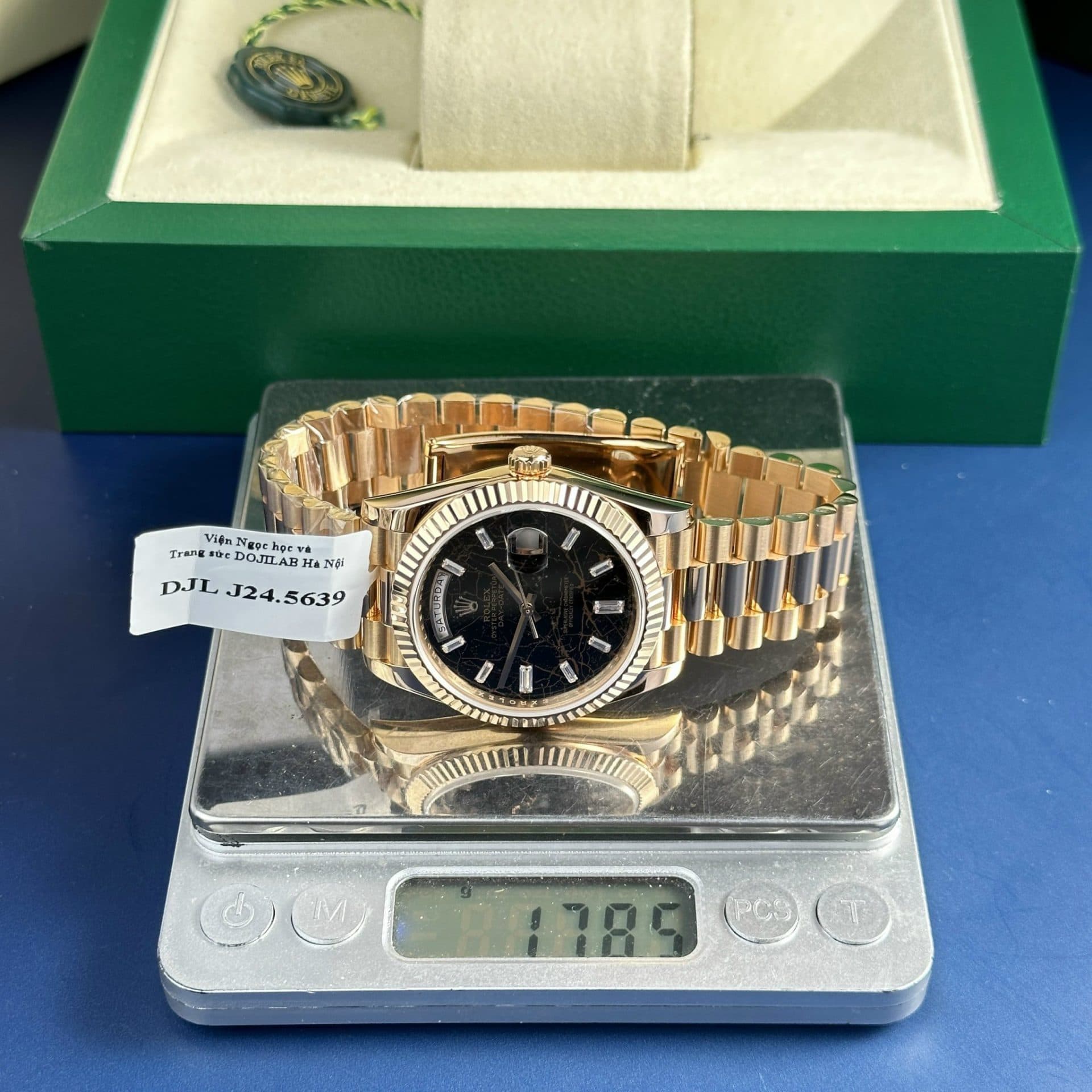 Dong-Ho-Rolex-Day-Date-228235-Boc-Vang-18K-Mat-Nham-Thach-178-Gram-40mm-5-1