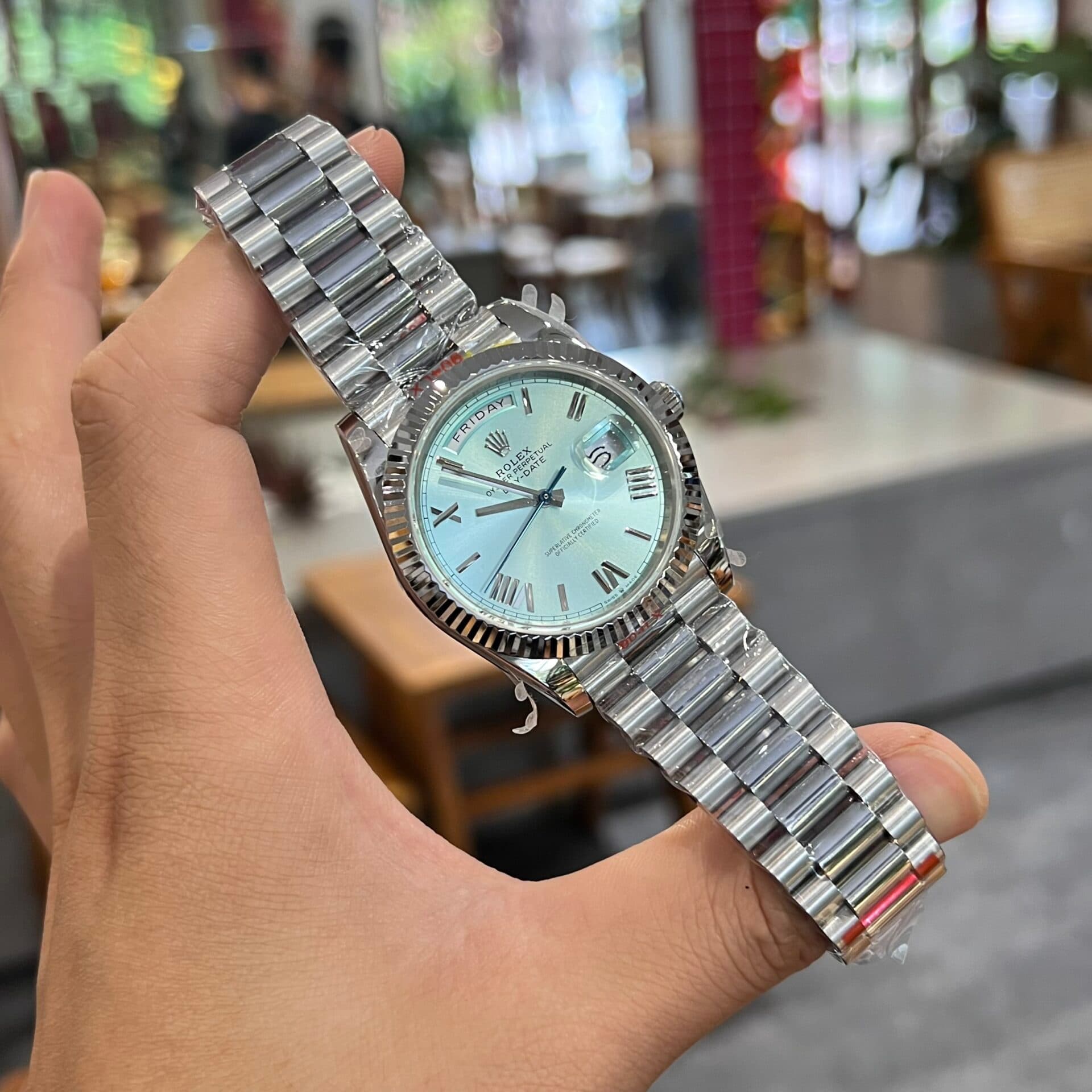 Dong-Ho-Rolex-Day-Date-228236-Mat-Xanh-Bang-Nha-May-GM-40mm-5-1