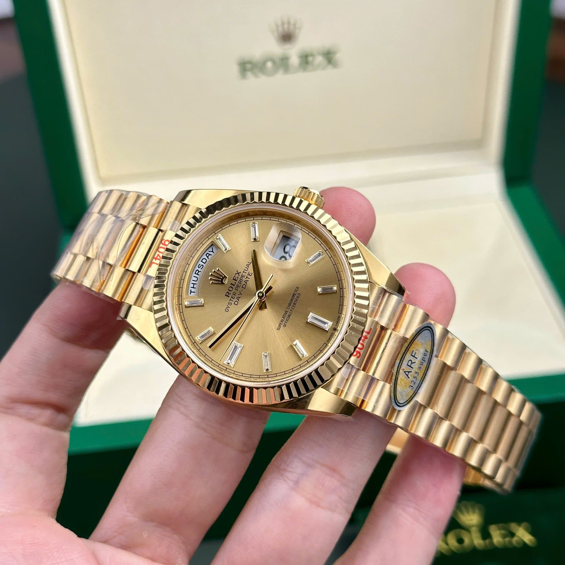 Dong-Ho-Rolex-Day-Date-228238-Replica-11-Mat-Vang-May-Caliber-3255-Thuy-Sy-Nha-May-AR-40mm-6-1