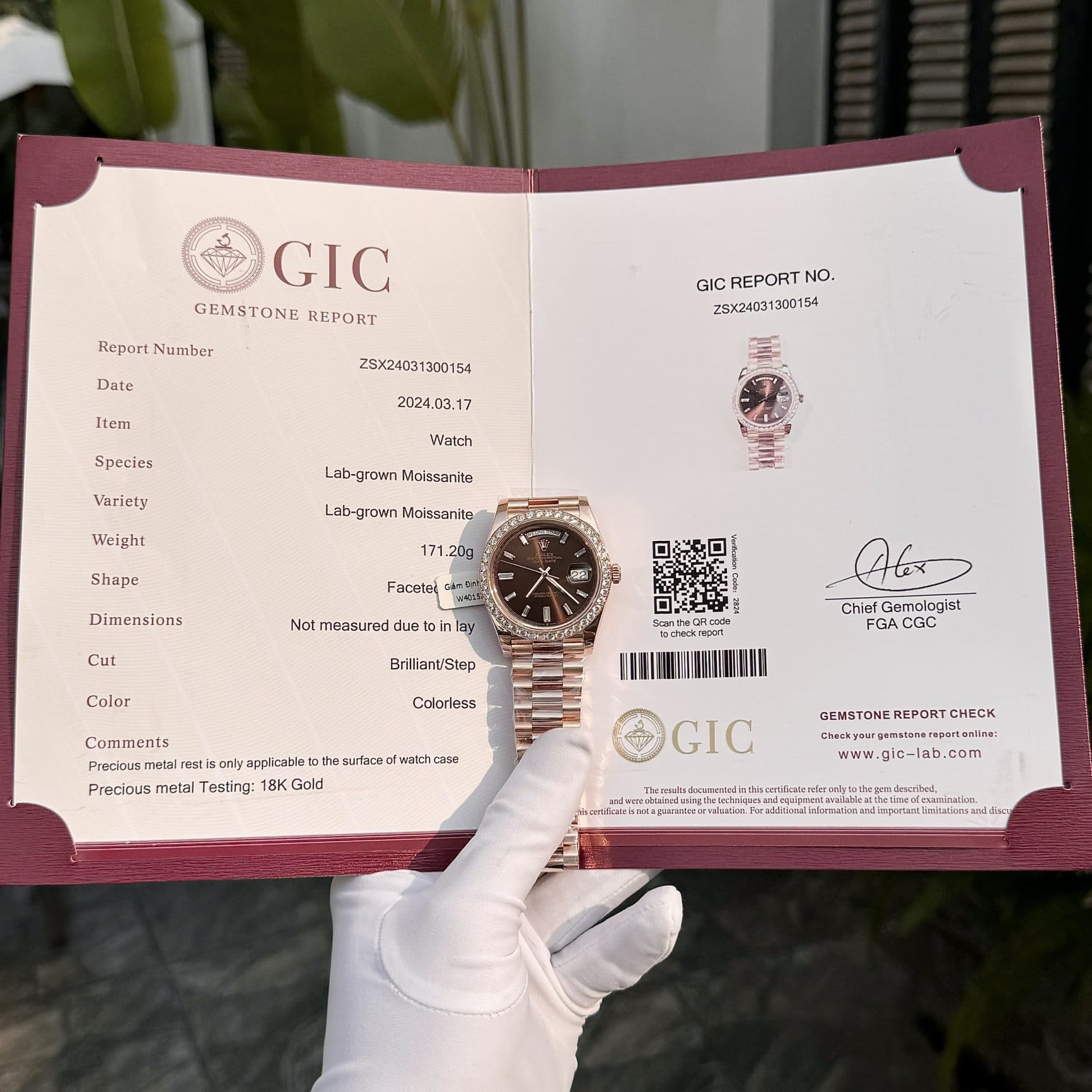 Dong-Ho-Rolex-Day-Date-Boc-Vang-18K-Do-Kim-Cuong-Moissanite-GM-V3-176-Gram-6-1