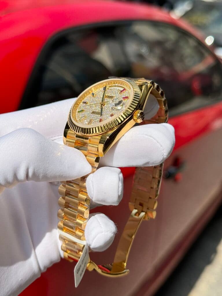 Dong-Ho-Rolex-Day-Date-Boc-Vang-That-Dinh-Moissanite-Ban-Nang-40mm-1-1