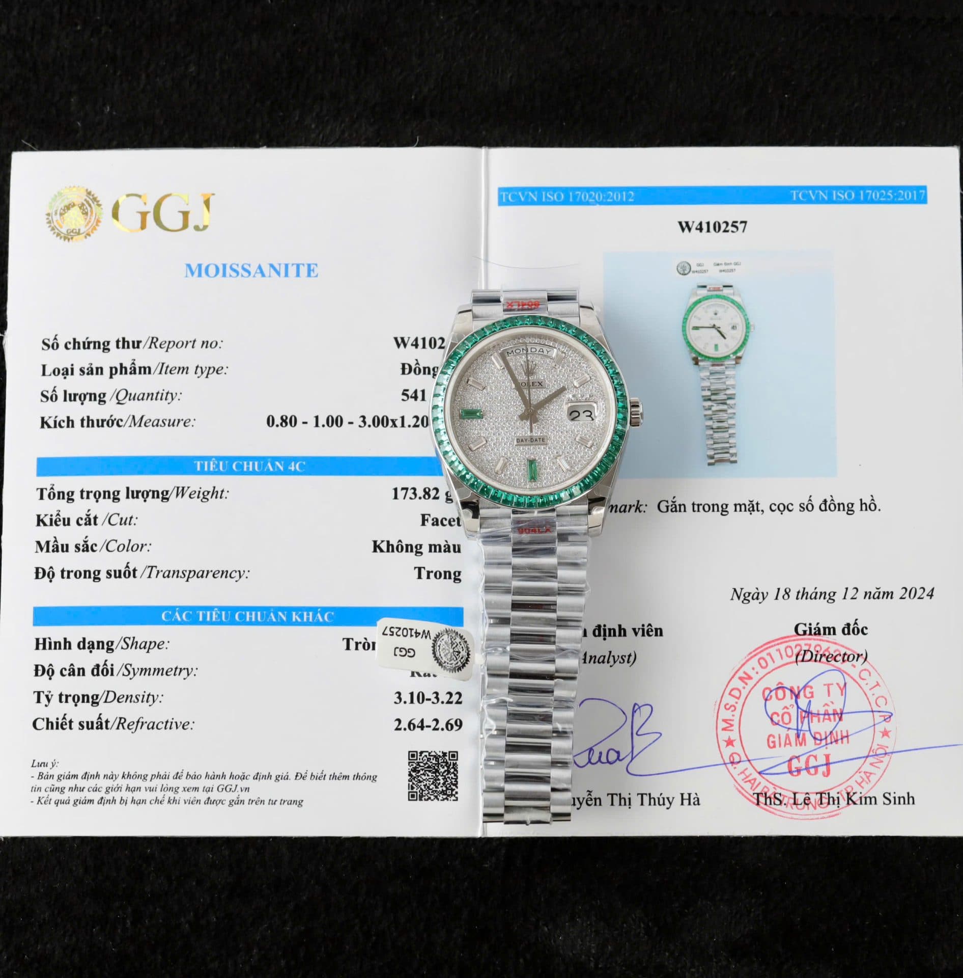 Dong-Ho-Rolex-Day-Date-Nam-Che-Tac-Dinh-Moissanite-Sapphire-Baguette-40mm-1-1