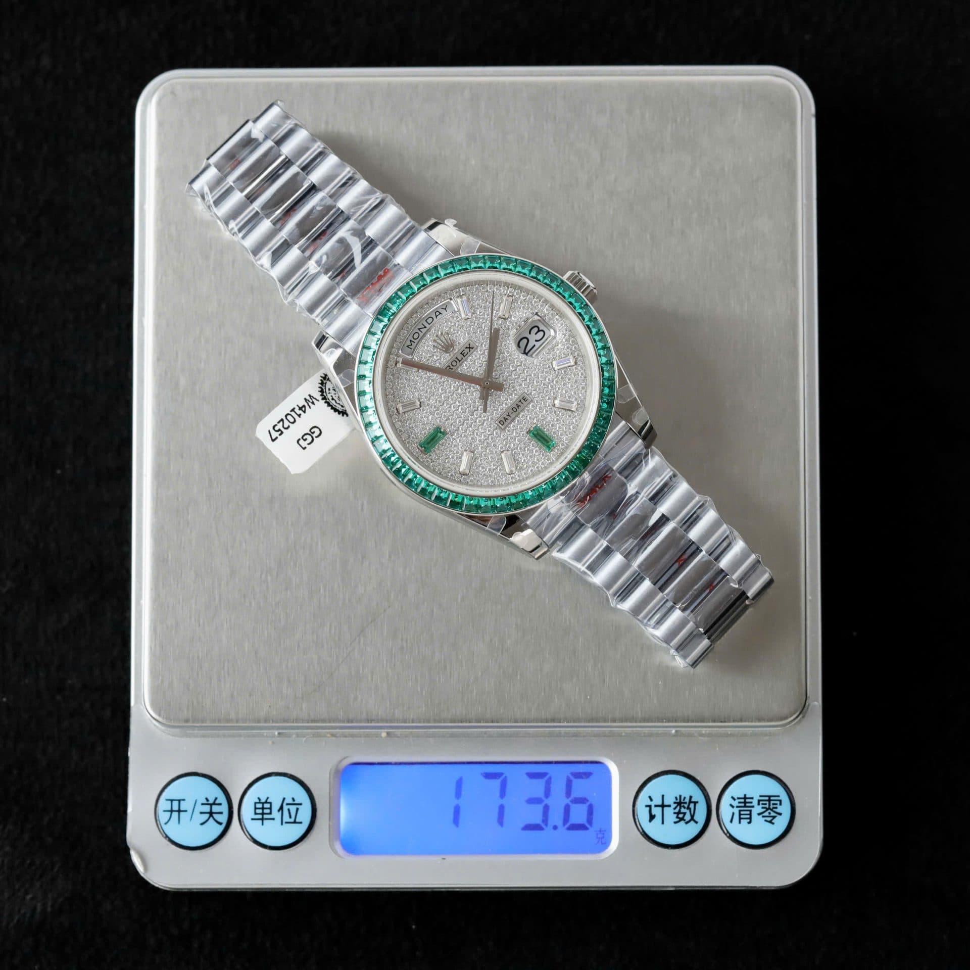 Dong-Ho-Rolex-Day-Date-Nam-Che-Tac-Dinh-Moissanite-Sapphire-Baguette-40mm-2-1