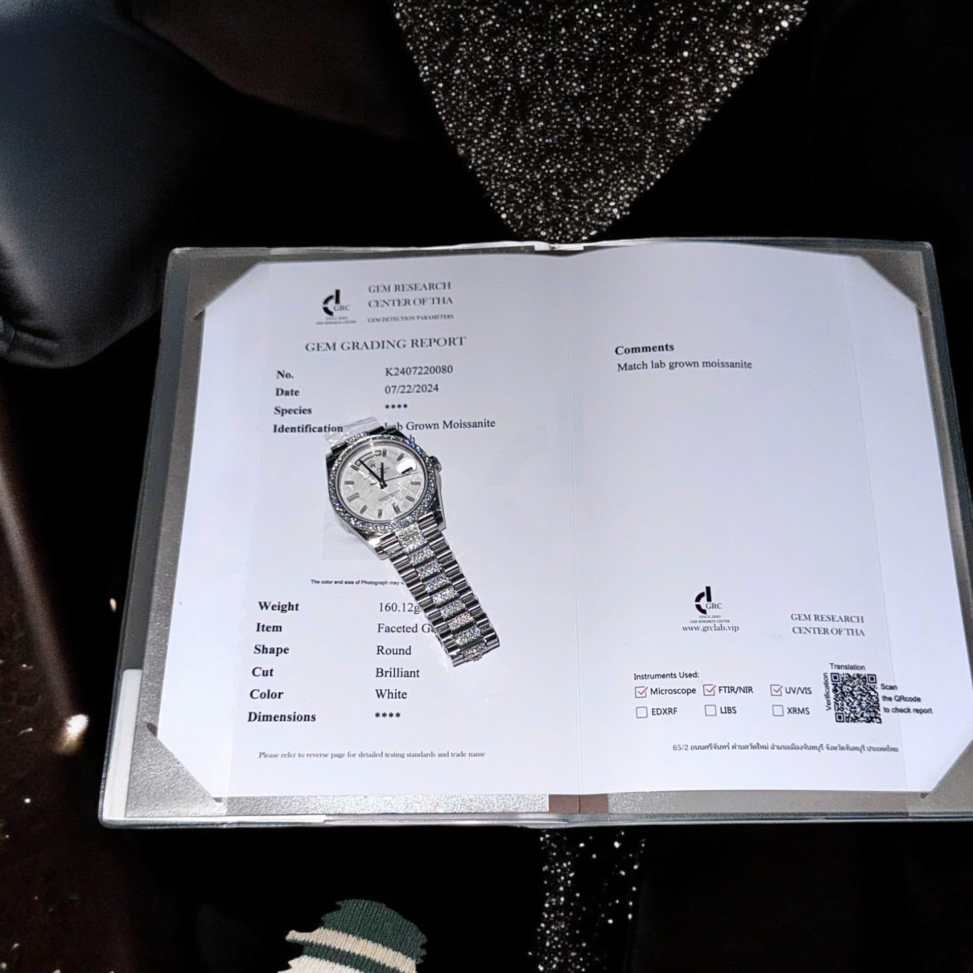 Dong-Ho-Rolex-Day-Date-Replica-11-Mat-Thien-Thach-Coc-So-Day-Dinh-Kim-Cuong-Moissanite-40mm-1-1