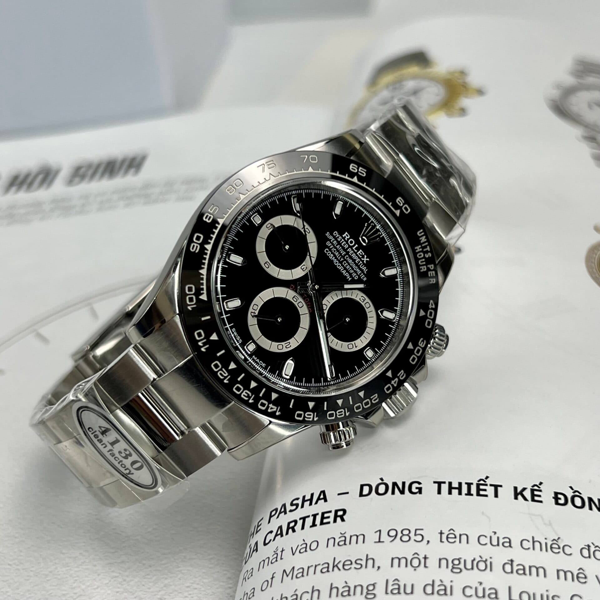 Dong-Ho-Rolex-Daytona-116500LN-Godzilla-Replica-Clean-Factory-40mm-4-1